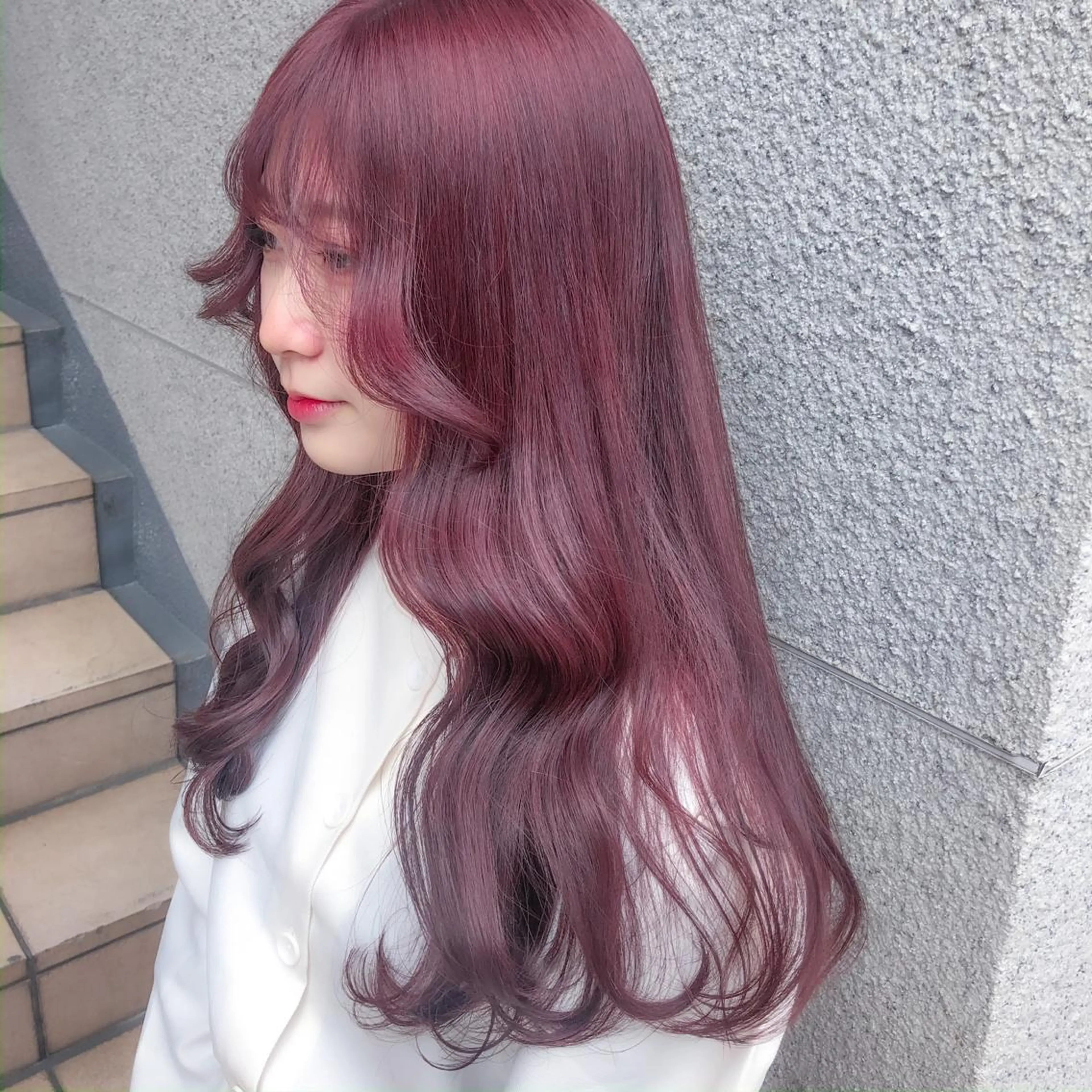 ロング カラー 💗💗韓国レイヤー yu-ki💗💗のヘアスタイル