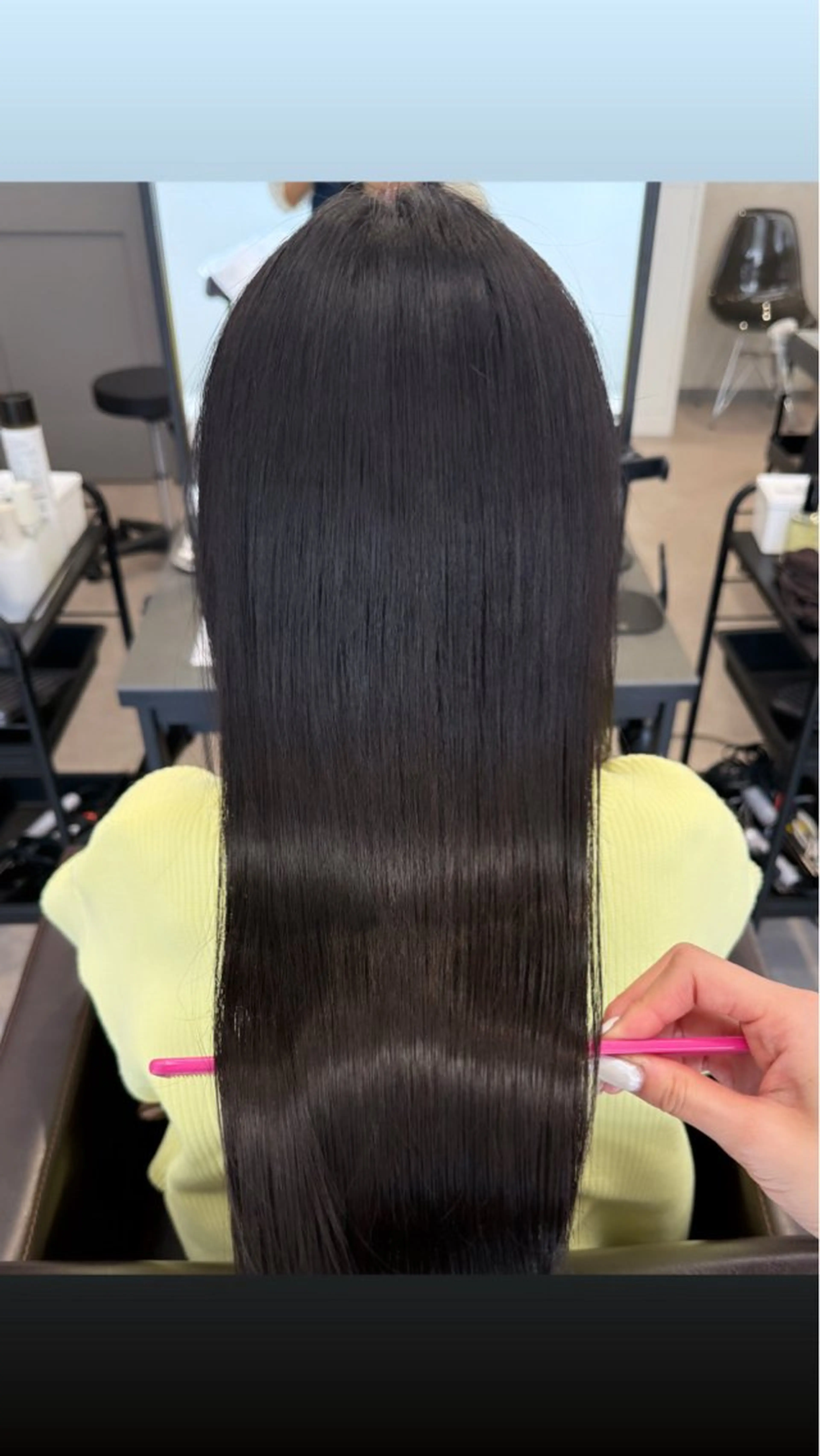 ロング 髪質改善 トリートメント カット トリートメント ニシカワ ユズミのヘアスタイル