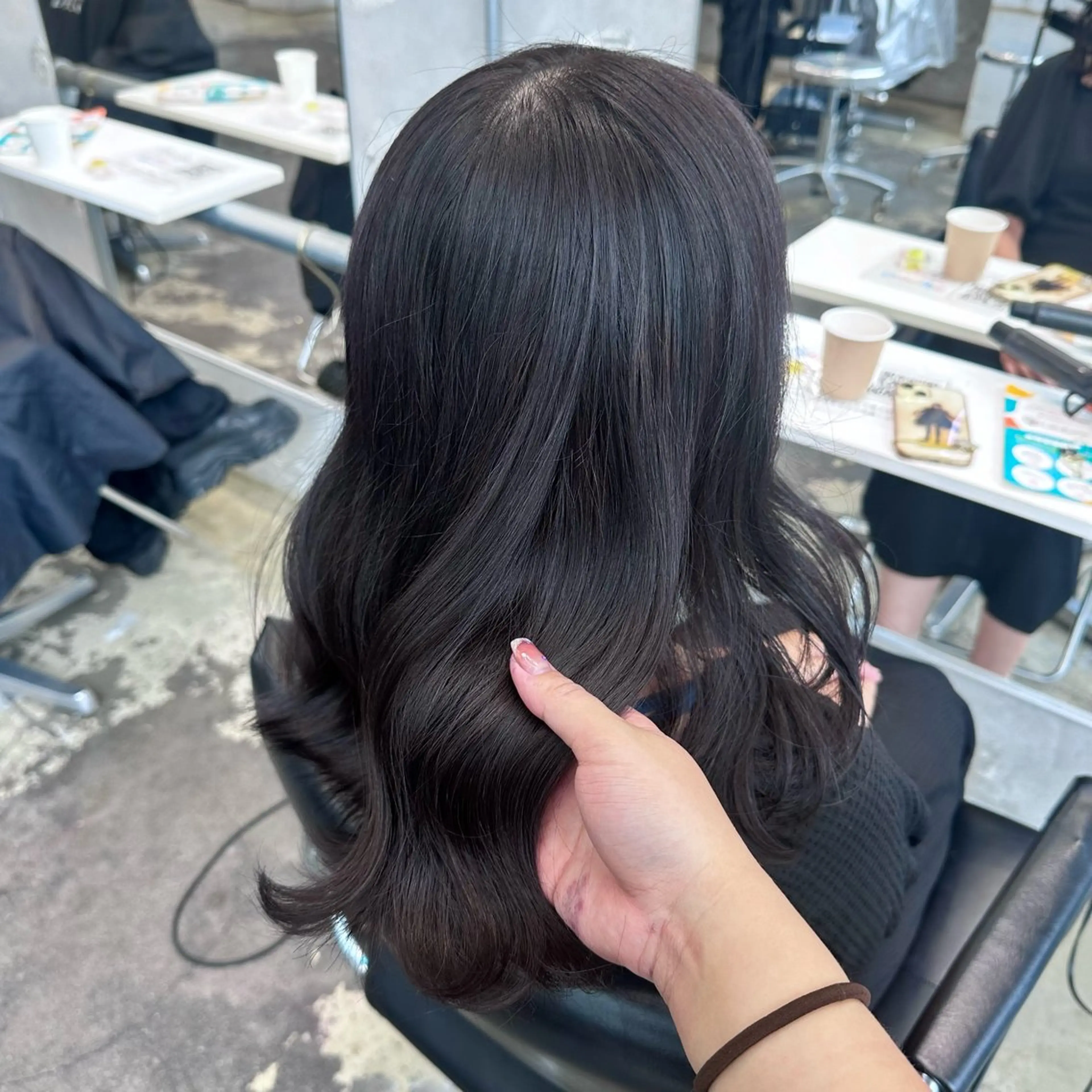 ロング カラー ヘアアレンジ ブリーチ 🎀モテ暖色× エクステ🎀あかりのヘアスタイル