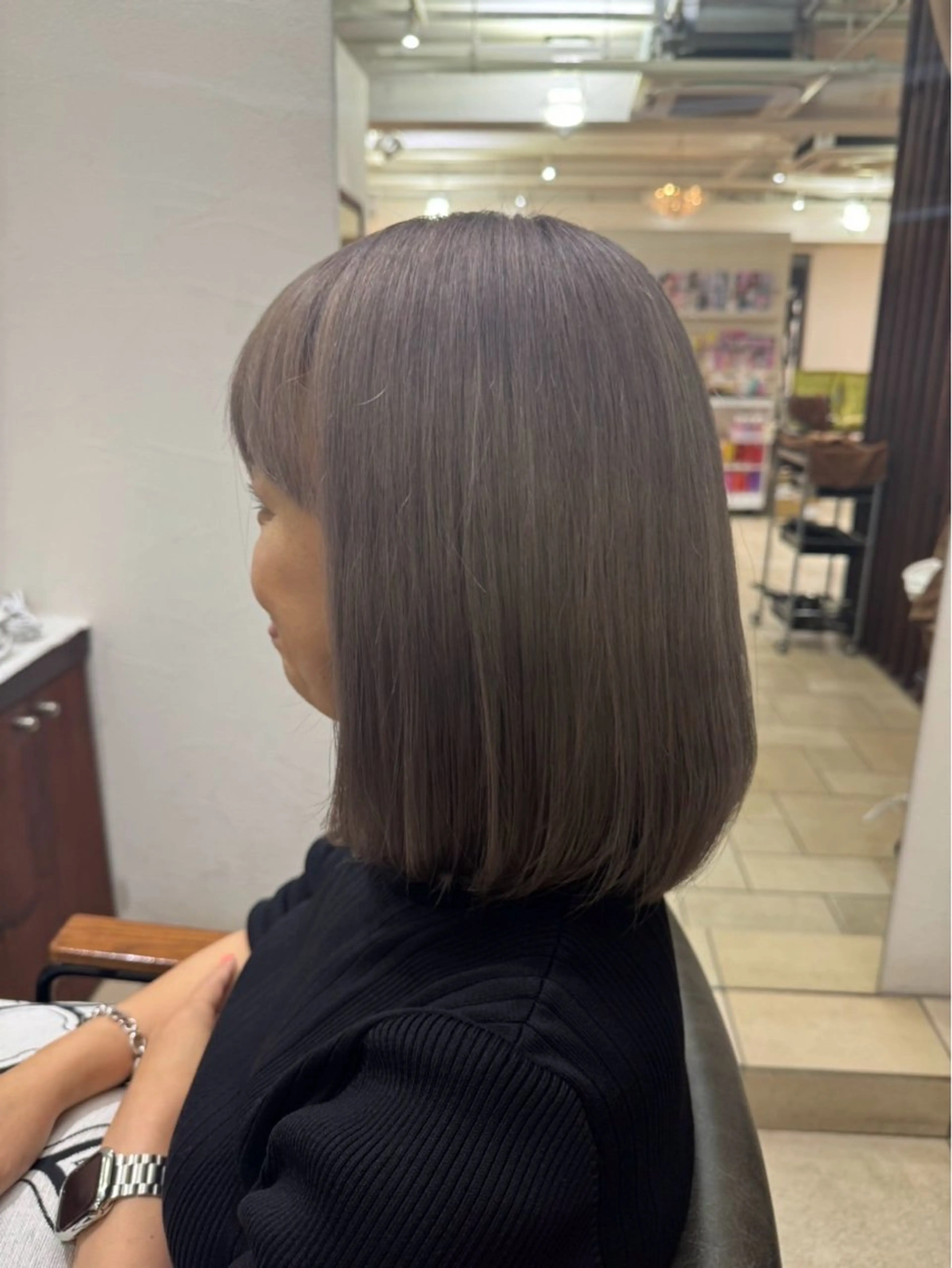 ショート 我満 宏映のヘアスタイル