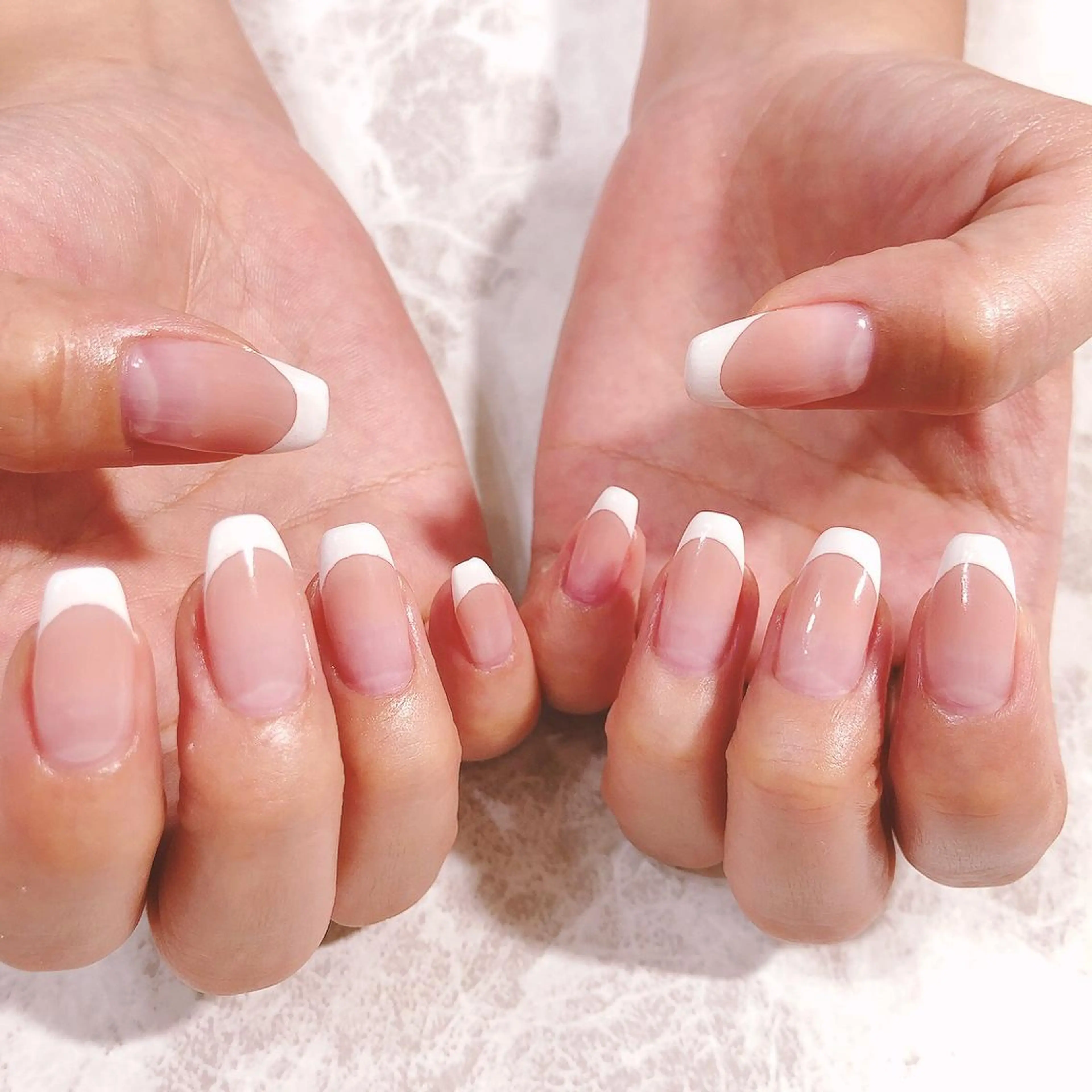 フレンチネイル💅（オフ有り）の写真