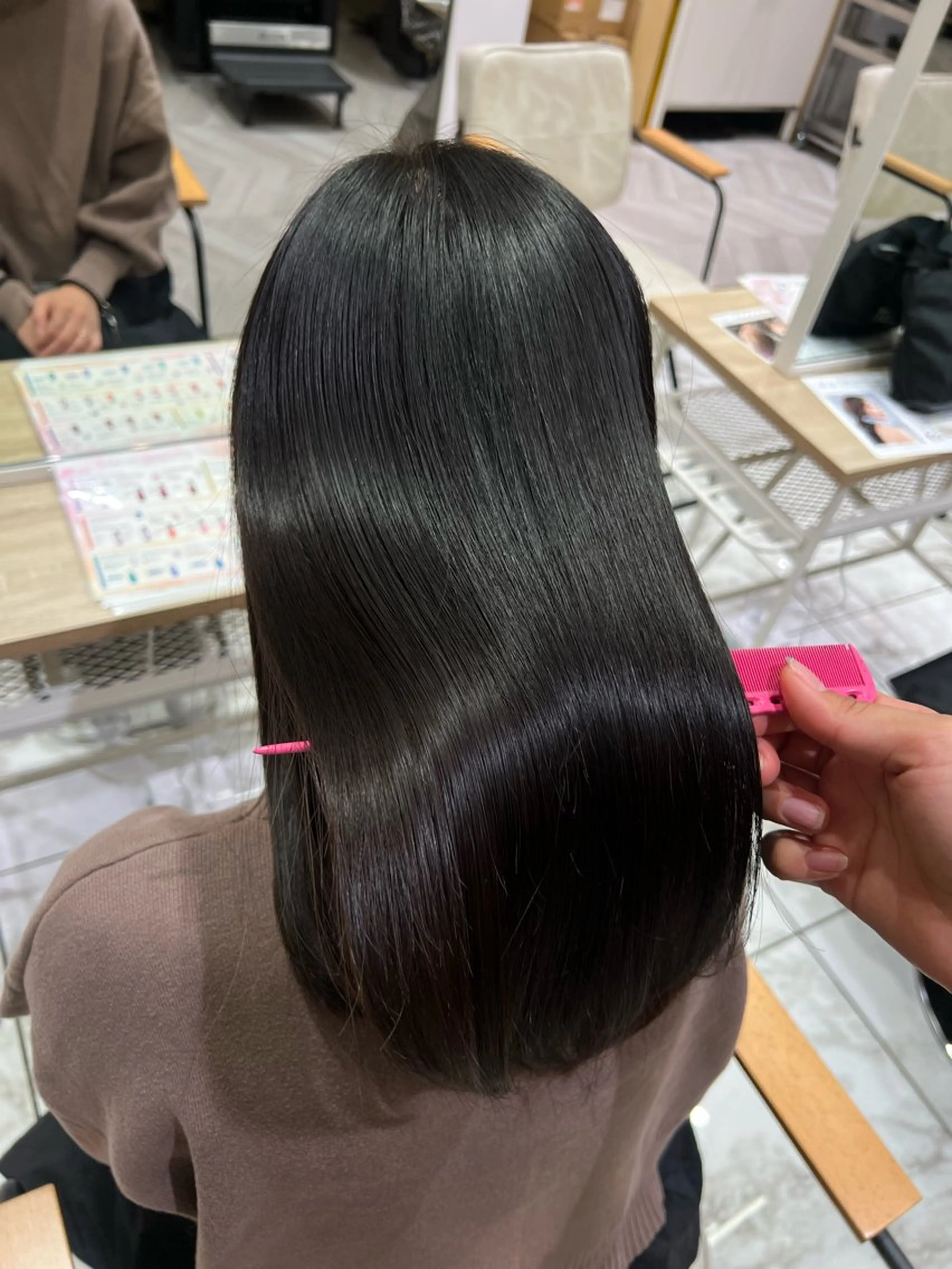 ミディアム 髪質改善 トリートメント トリートメント 酸性ストレート人気 No,1/カスミ🩰のヘアスタイル