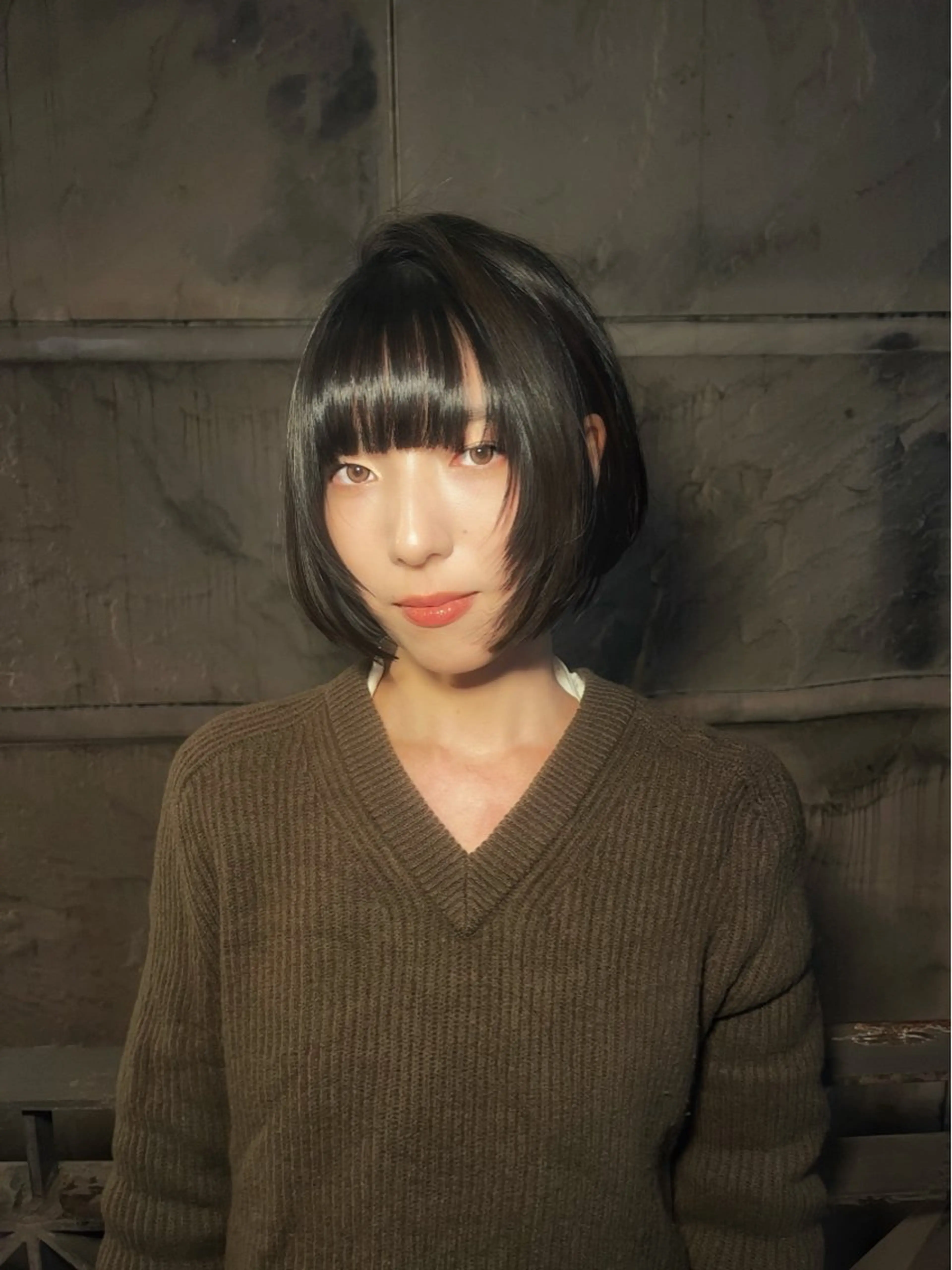 ミディアム カラー ヘアアレンジ 渡邉 舞のヘアスタイル