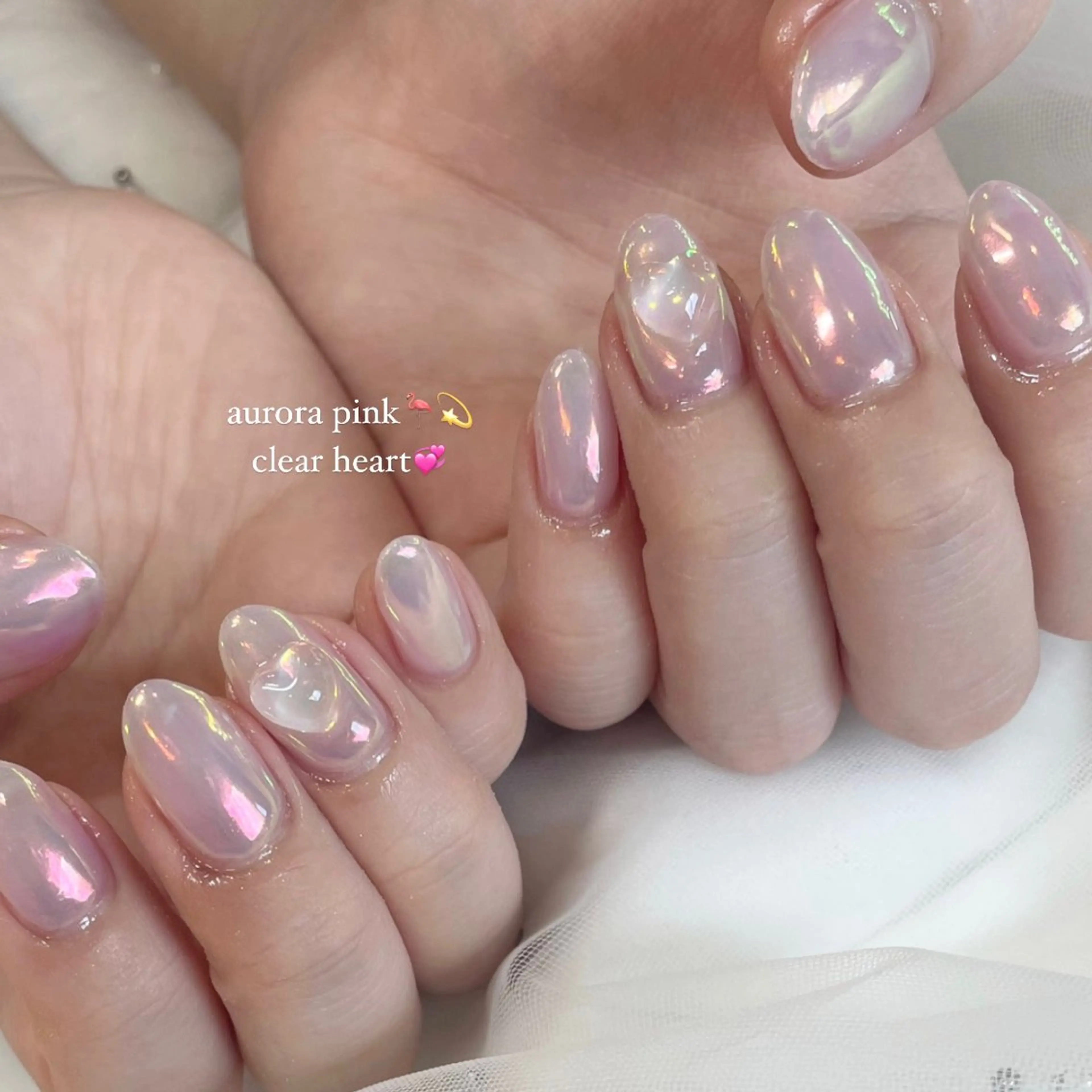 ネイル オーロラネイル Nail Salon Gummi.のネイルデザイン