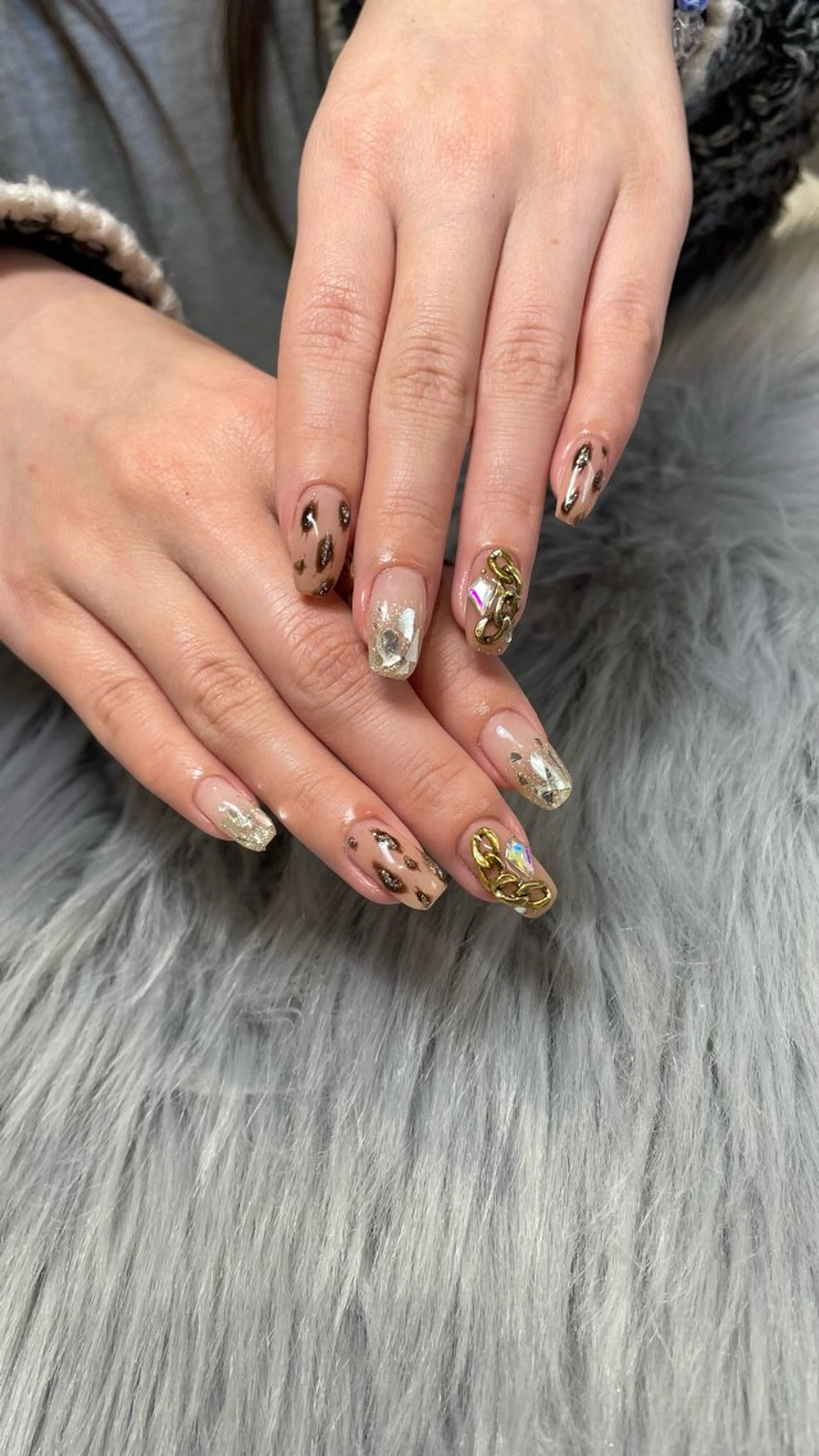 ネイル ラメ(グリッター) RICO NAIL所属・RICO Nail パーツつけ放題🌈のネイルデザイン