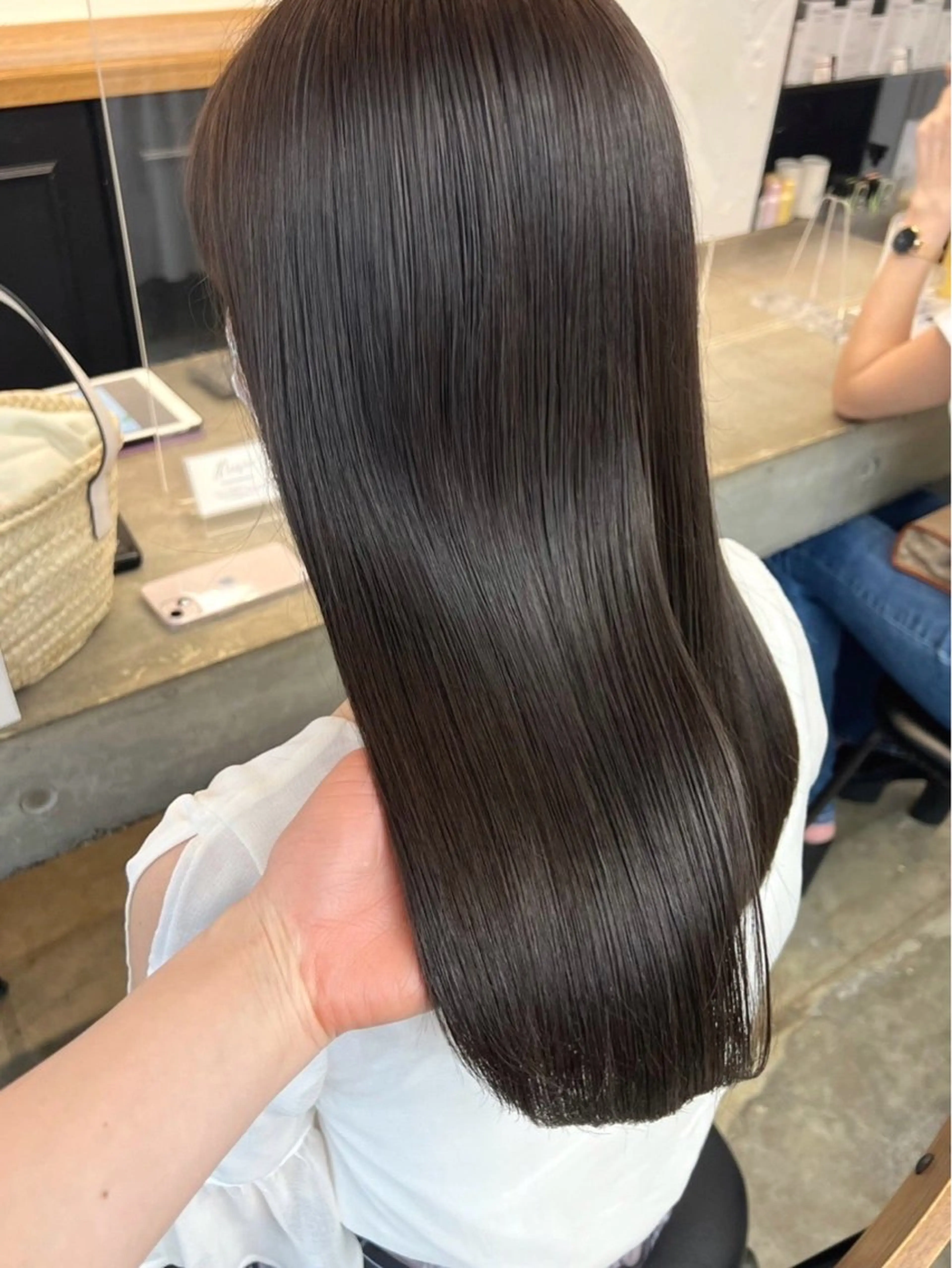 ロング ハイトーン×デザイン 似合わせ/Yoheiのヘアスタイル