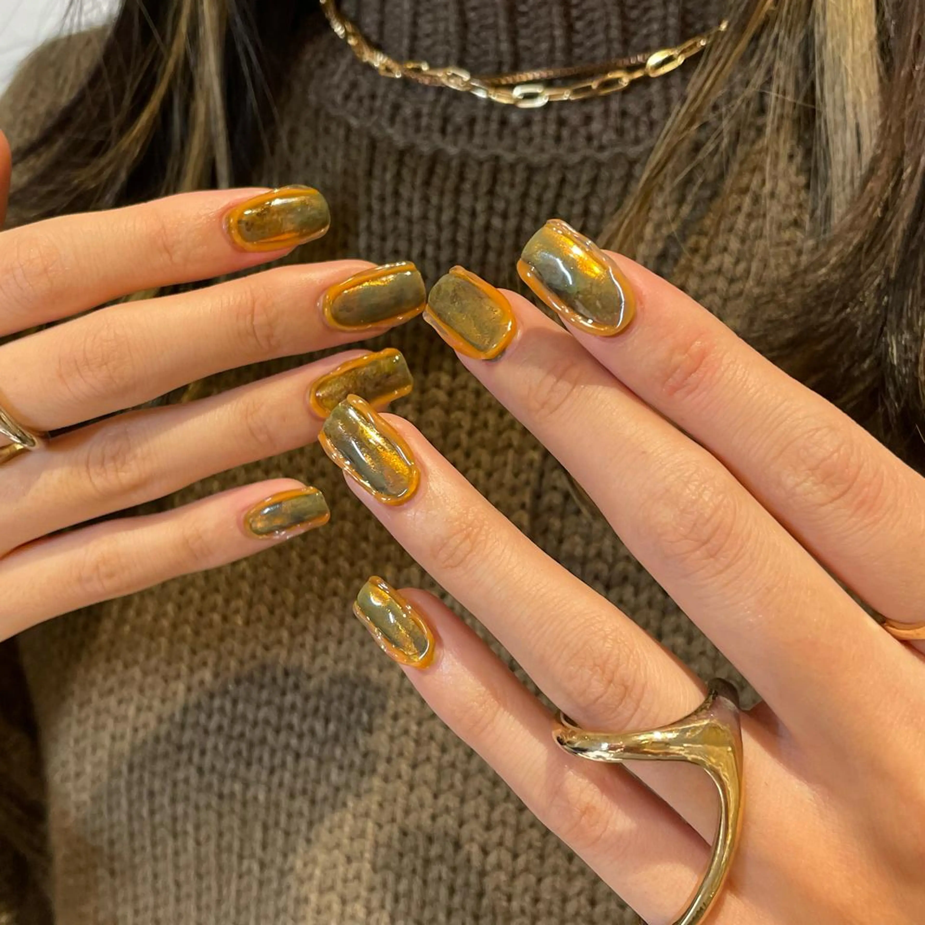 ネイル AOI✩⡱ y2kネイルのネイルデザイン