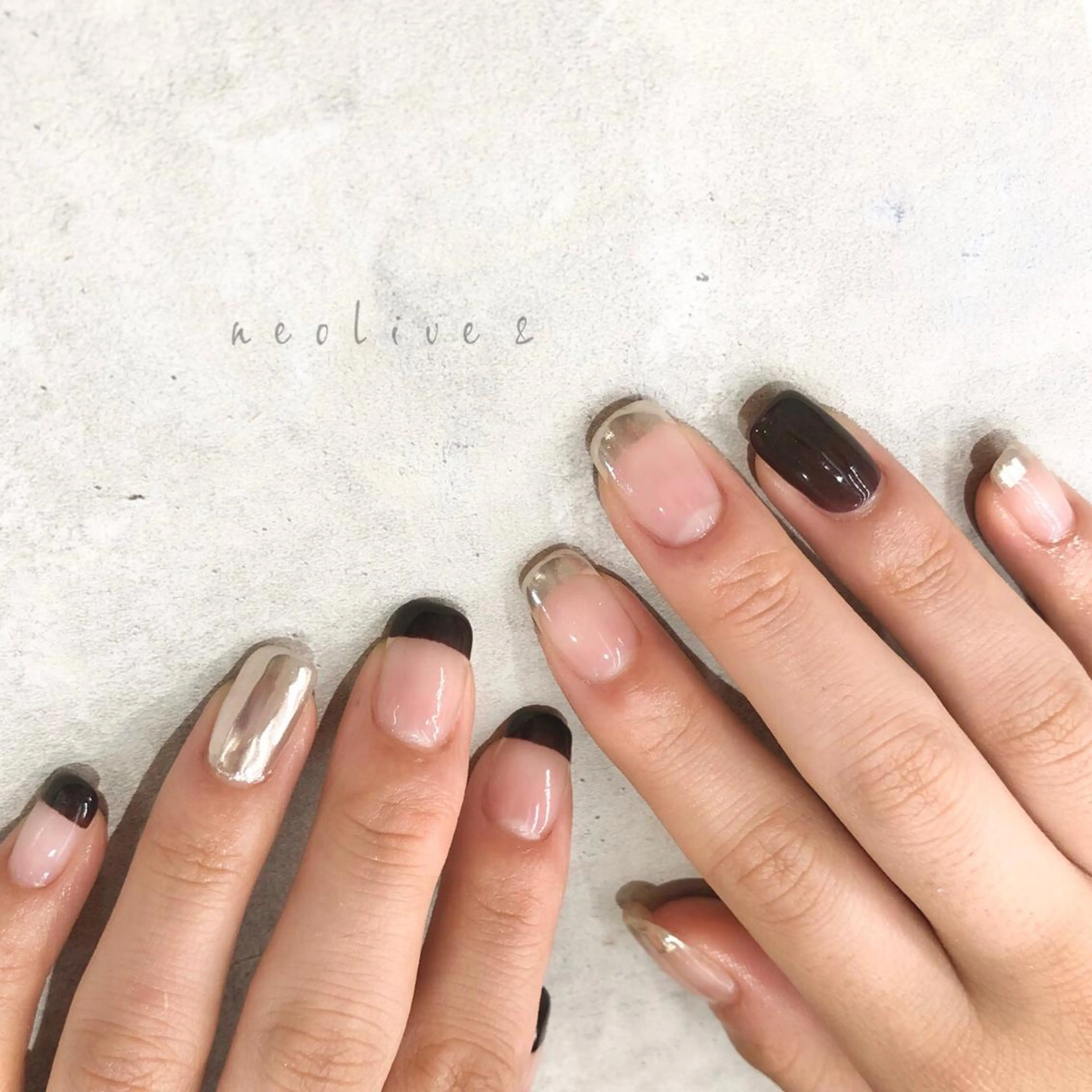 ネイル Yuriko Omi パラジェル/渋谷のネイルデザイン