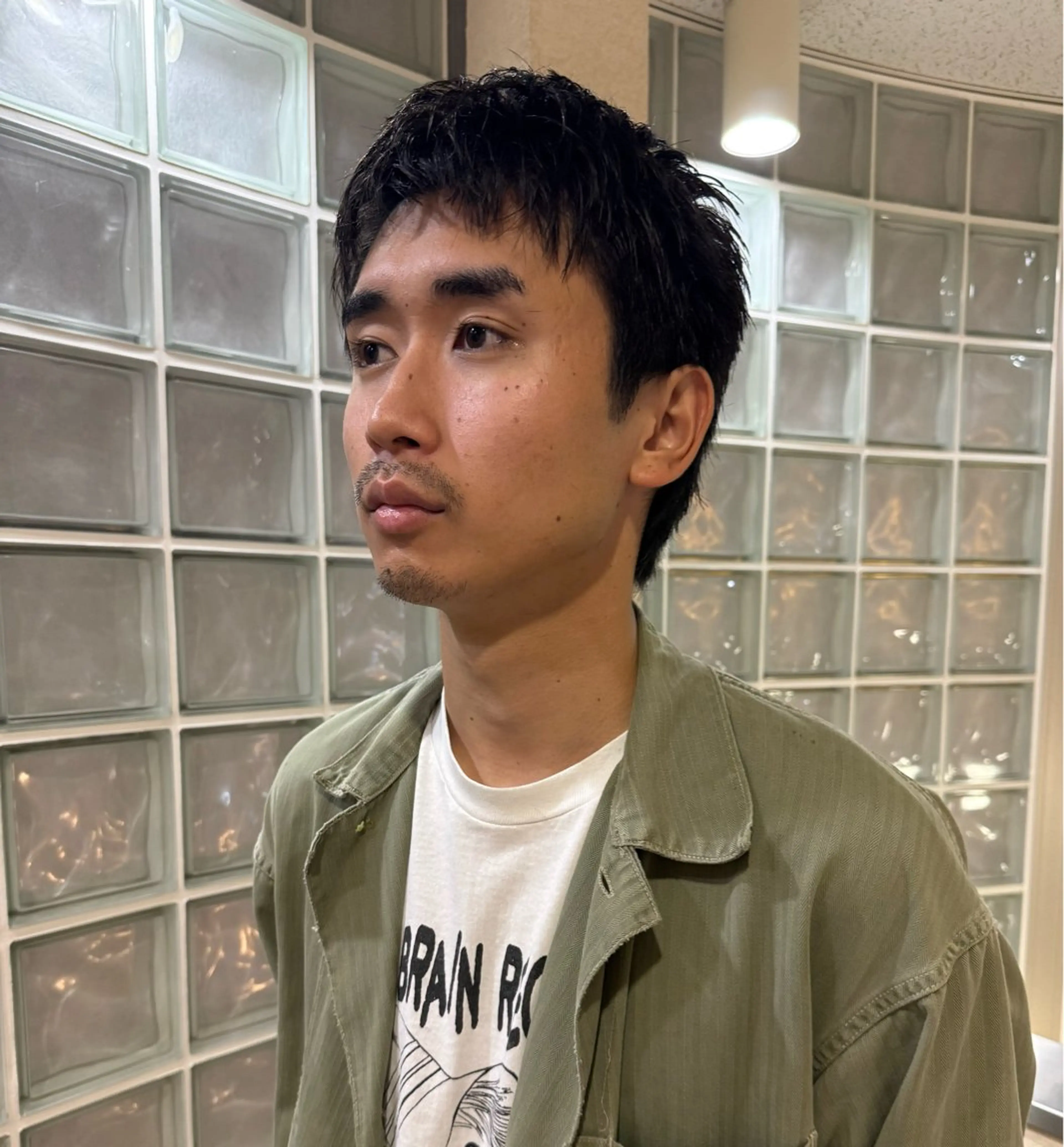 ショート メンズ 深田 勇獅郎のヘアスタイル