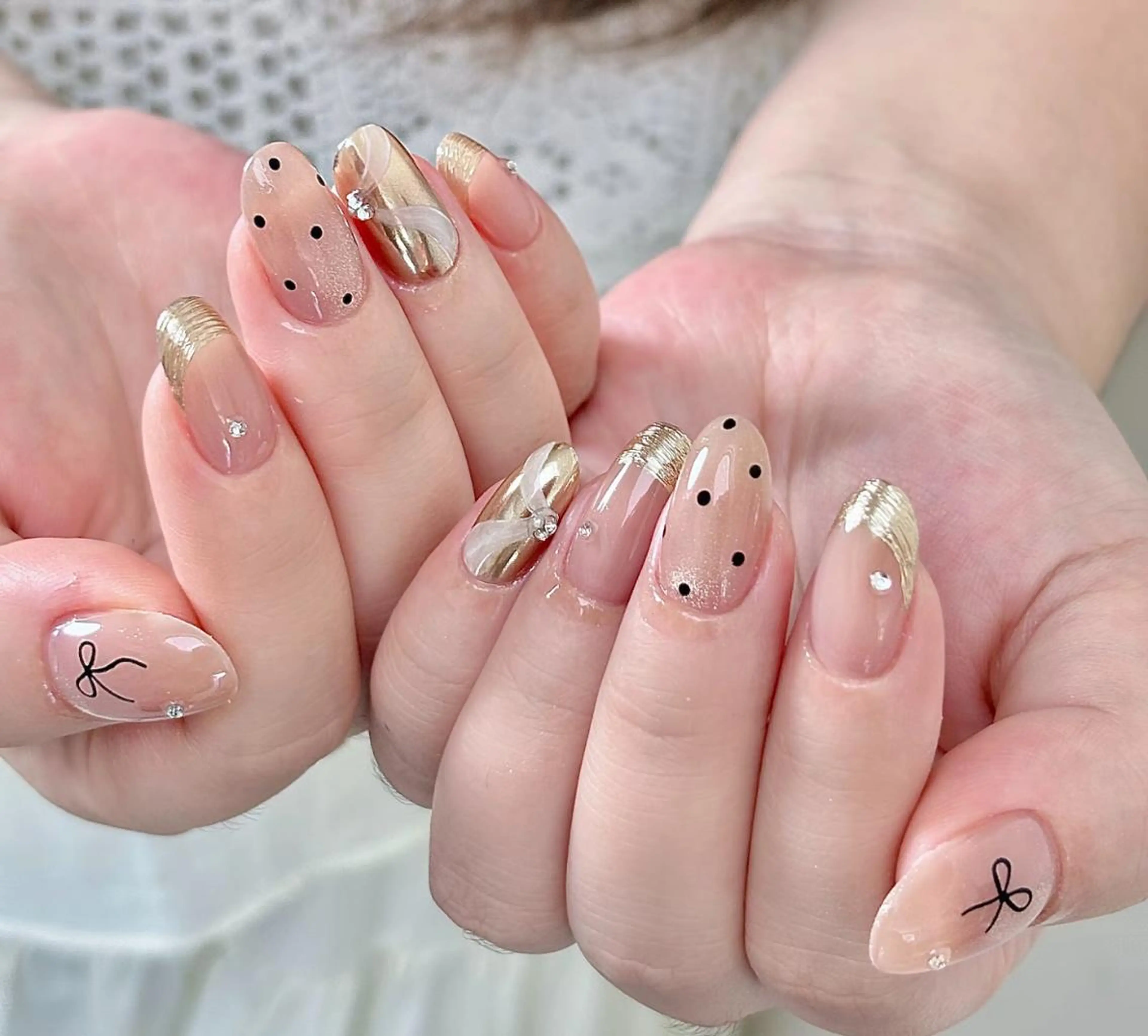 ネイル ハンドネイル ハンドケア 🍑 momo_nailのネイルデザイン