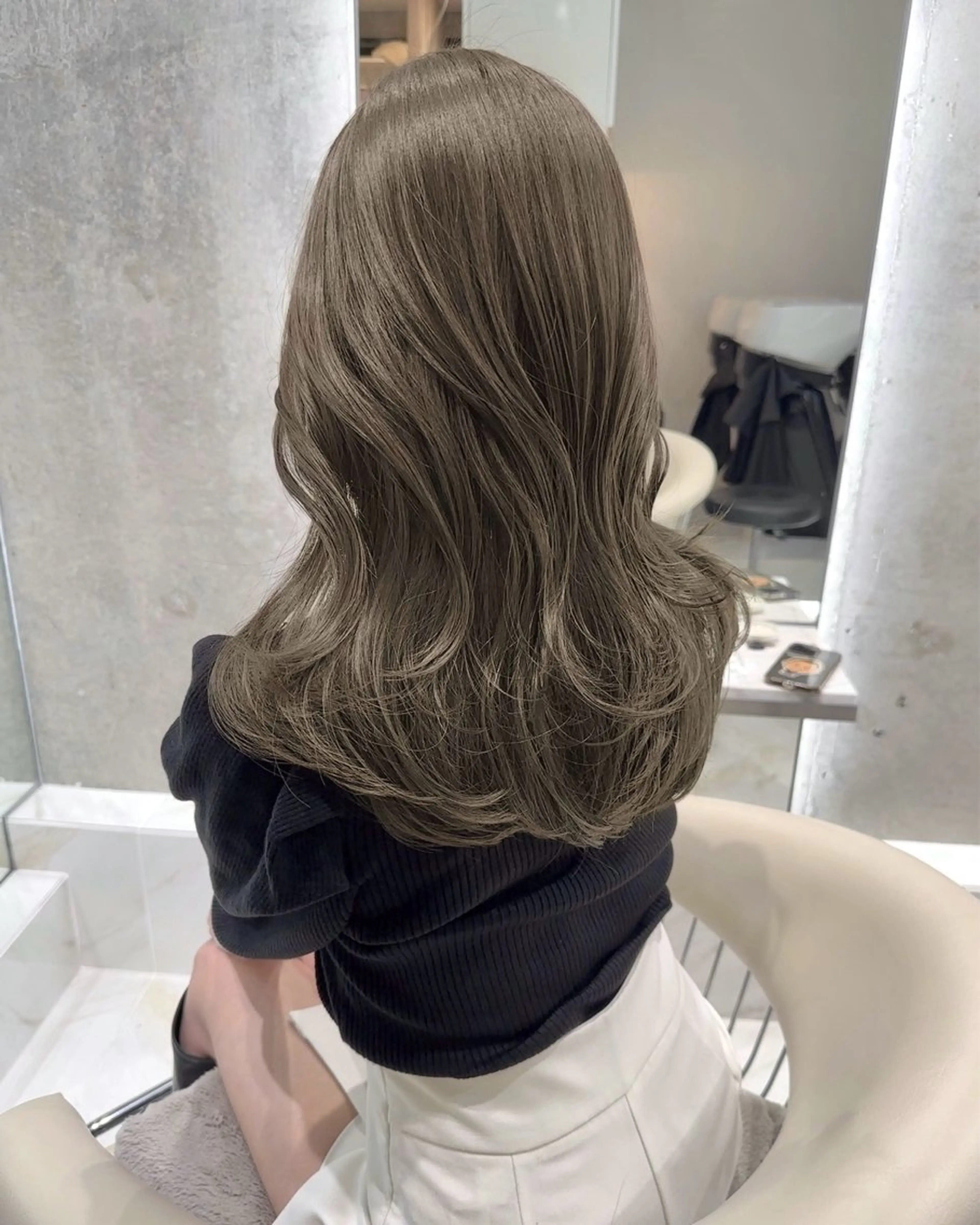 セミロング カラー ✨上品レディーなヘア スタイルへ✨髙木諒也のヘアスタイル