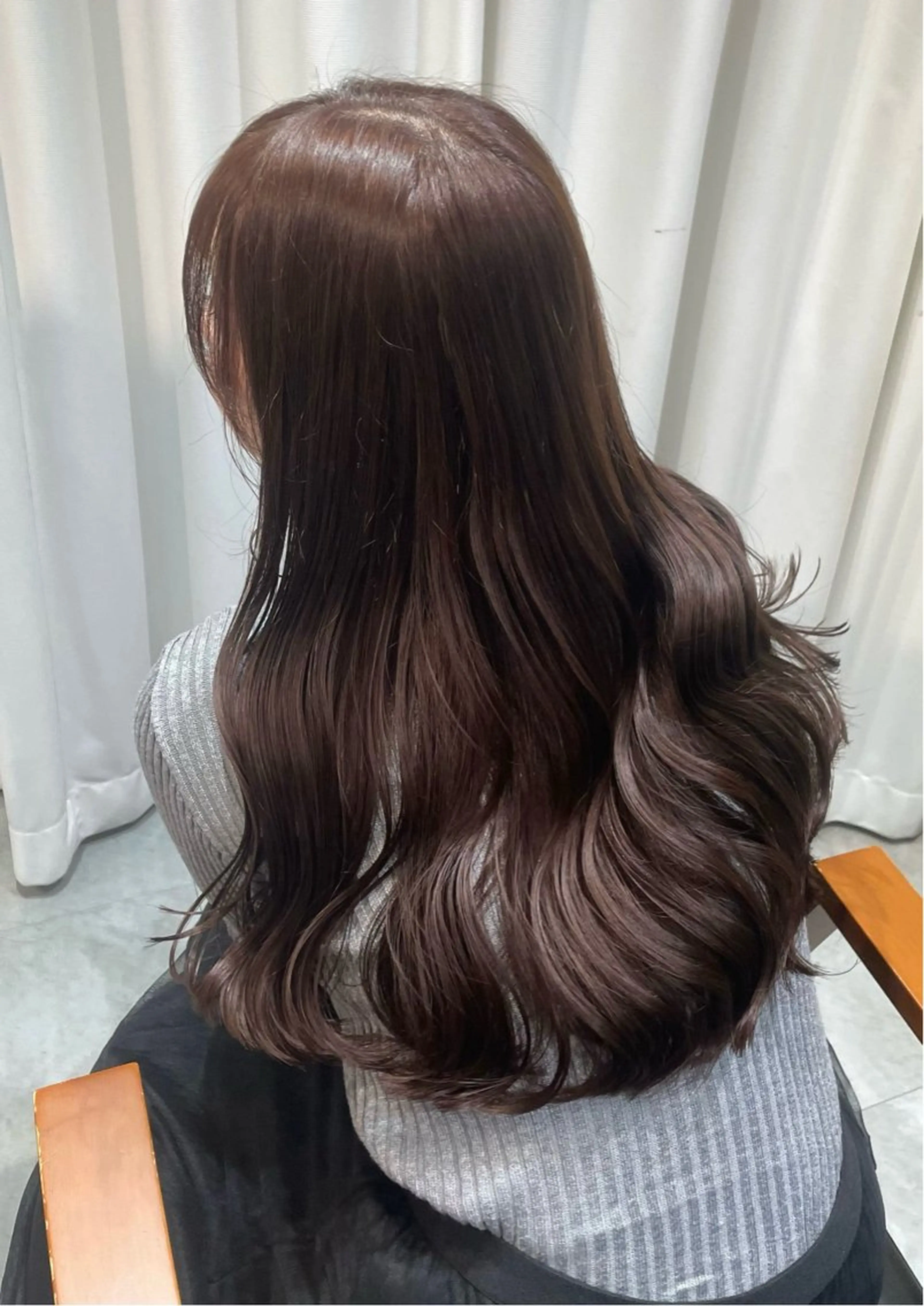 ロング カラー ベージュカラー ココアベージュ 髪質改善カラー🤍 Nanakoのヘアスタイル