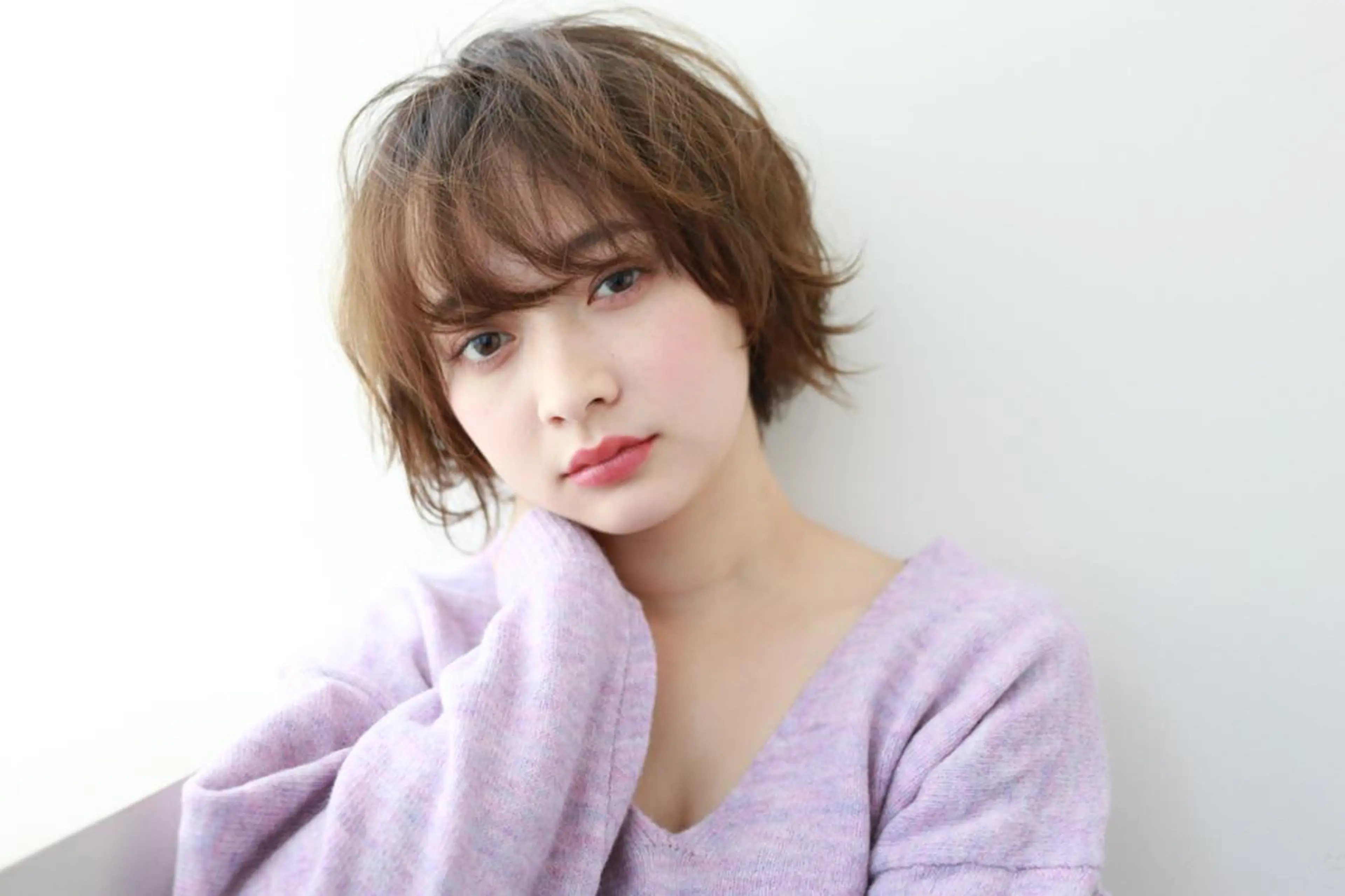 ショート カラー ショートボブ ボブ ショートヘア アンブレラカラー💫 フェイスフレーミングのヘアスタイル