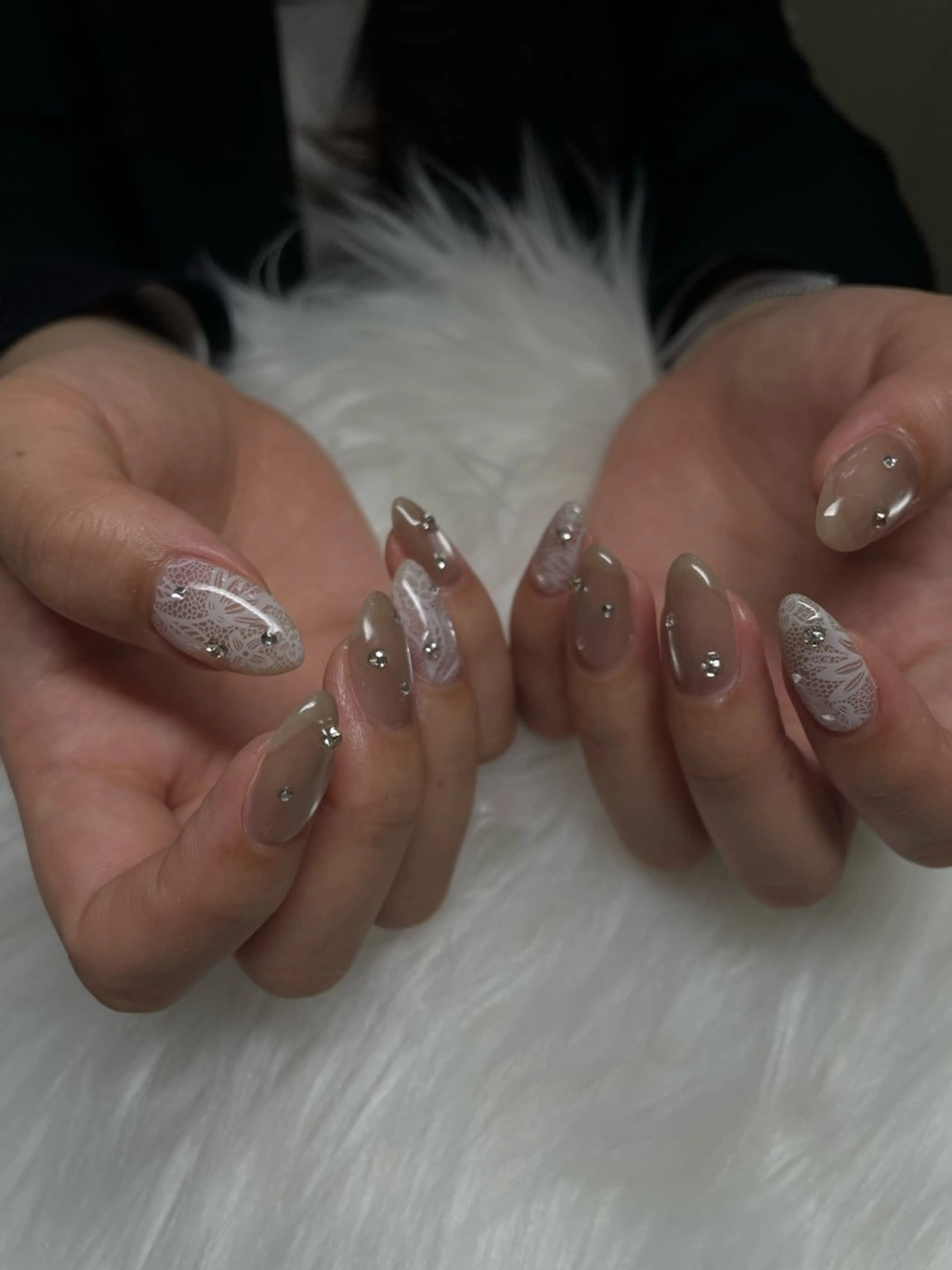 ネイル ハンドネイル フットネイル with hues AYAのネイルデザイン