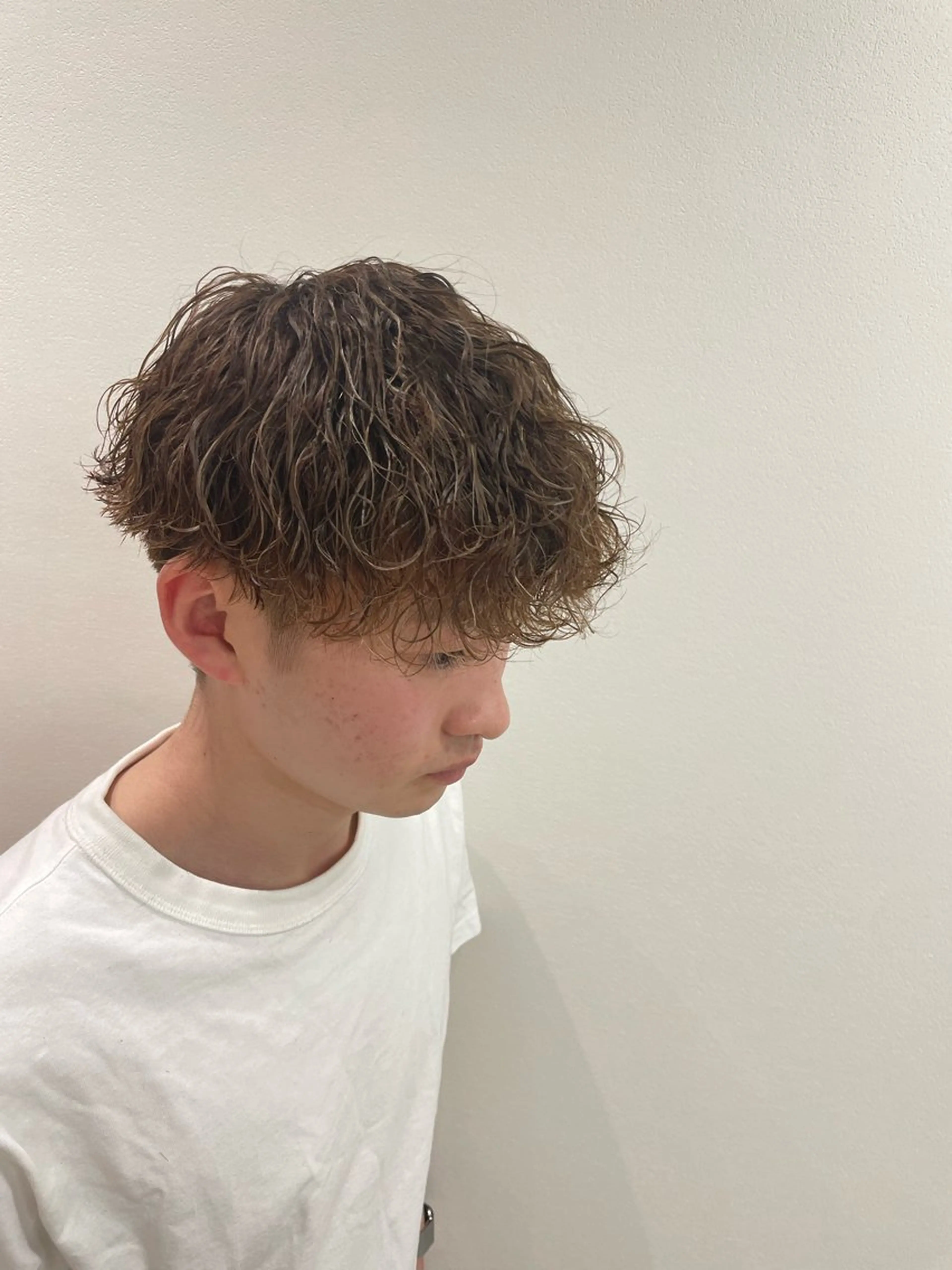 パーマ メンズ カット パーマ メンズ特化美容師小島 慧太のヘアスタイル