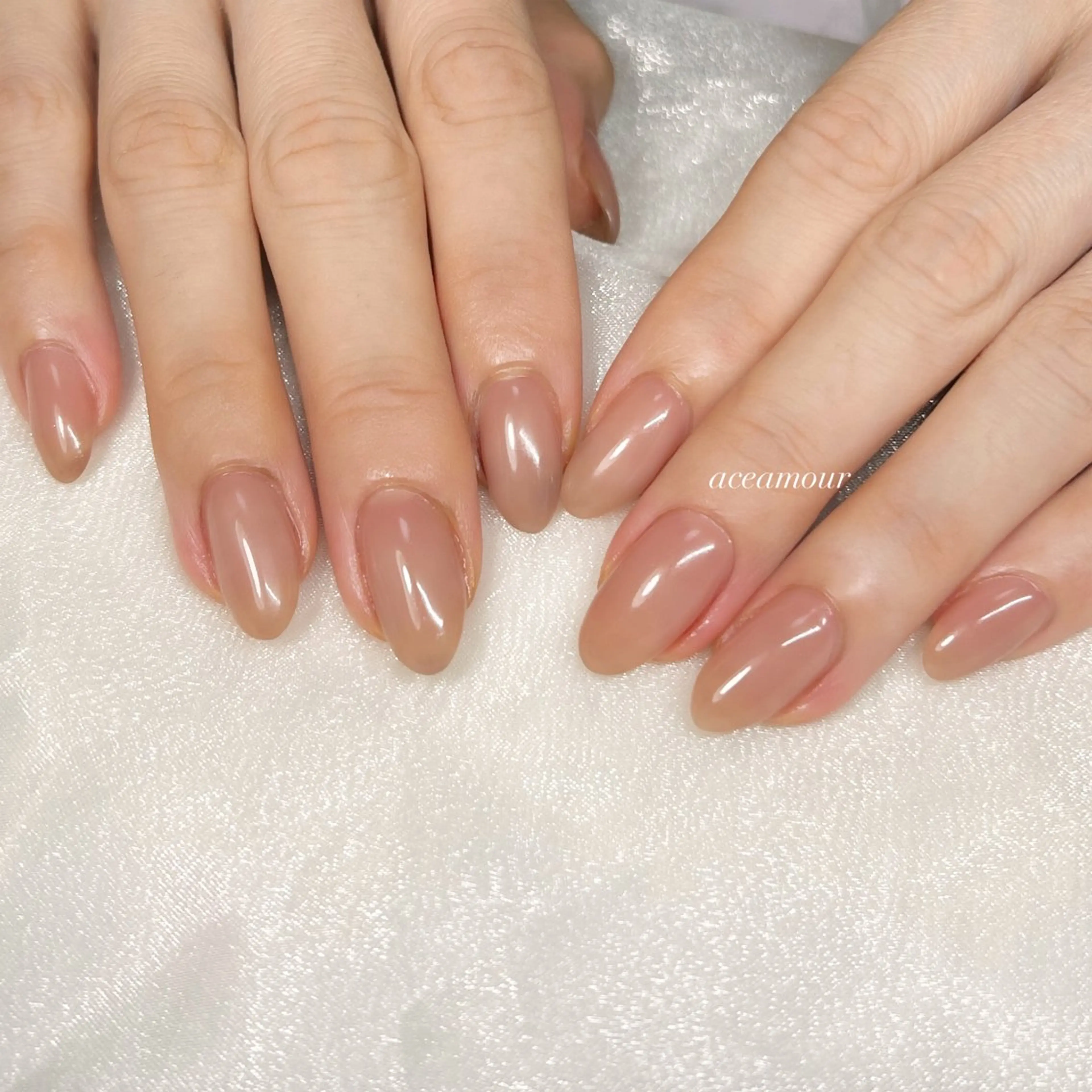 ネイル クリアネイル ネイル/耳つぼ /新ホワイトニングのネイルデザイン