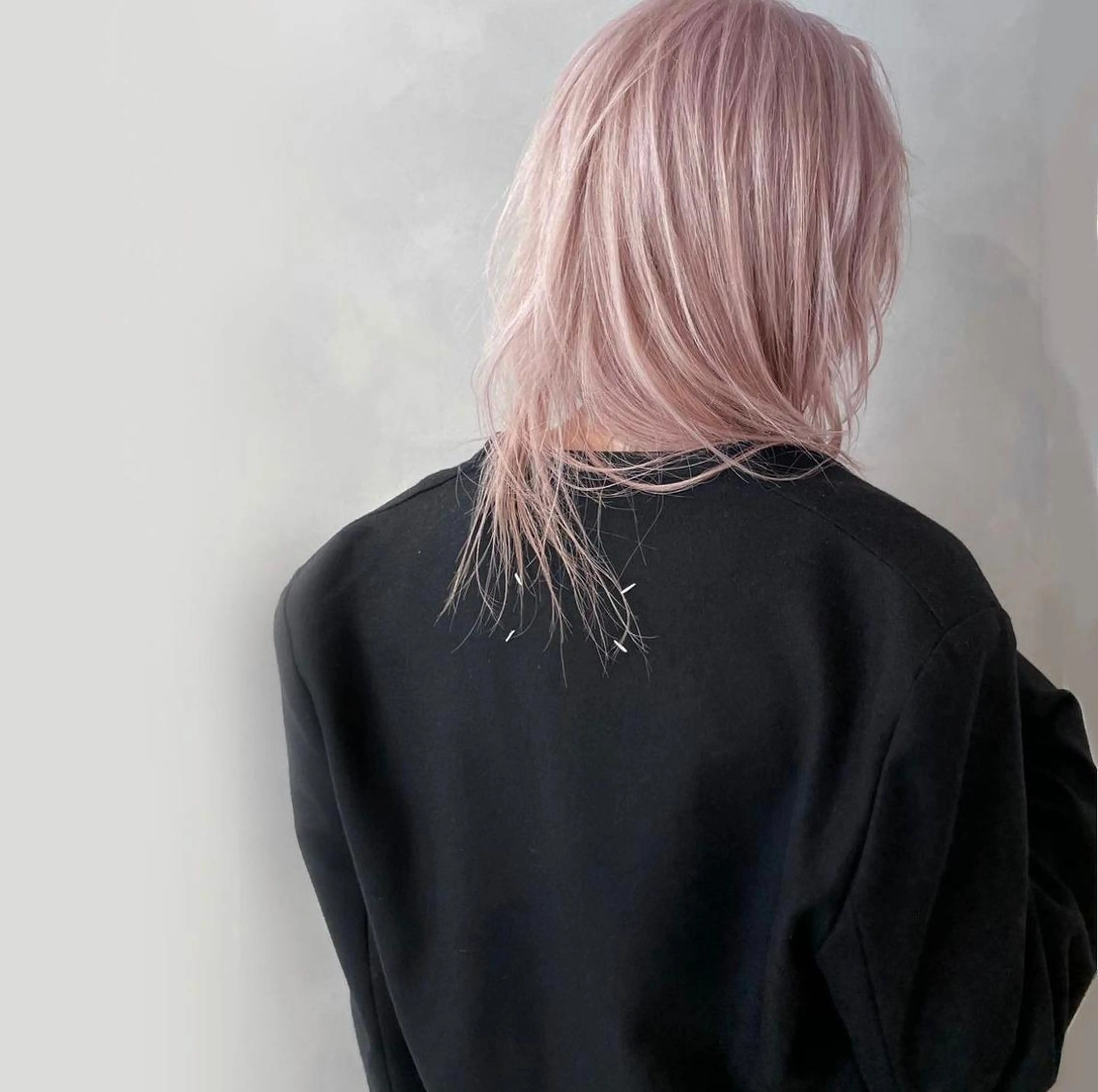 ミディアム カラー パーマ ヘアアレンジ メンズ 【姫カット】 ナカムラコウキのヘアスタイル