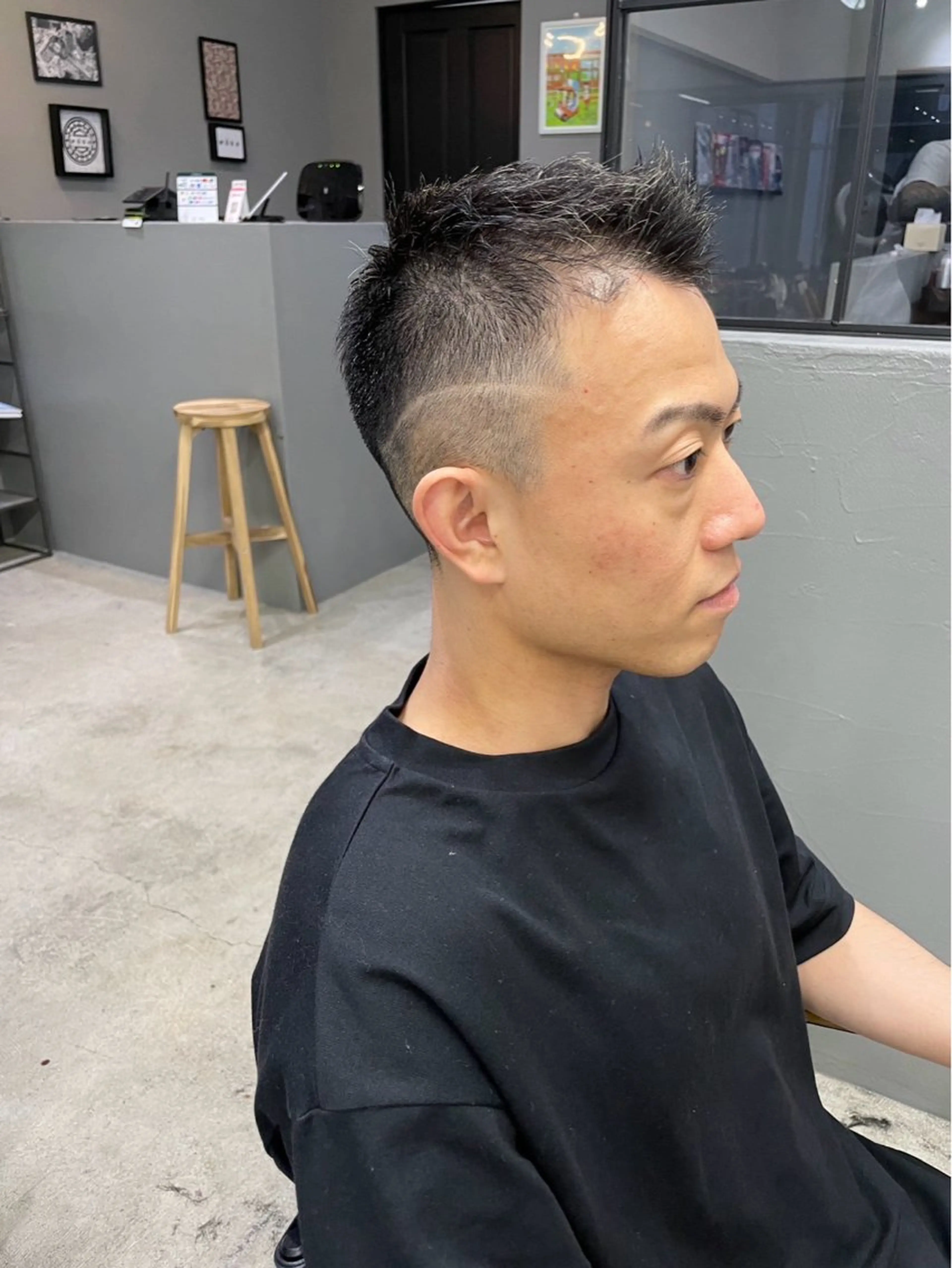 ショート メンズ メンズ専門サロン wokeのヘアスタイル