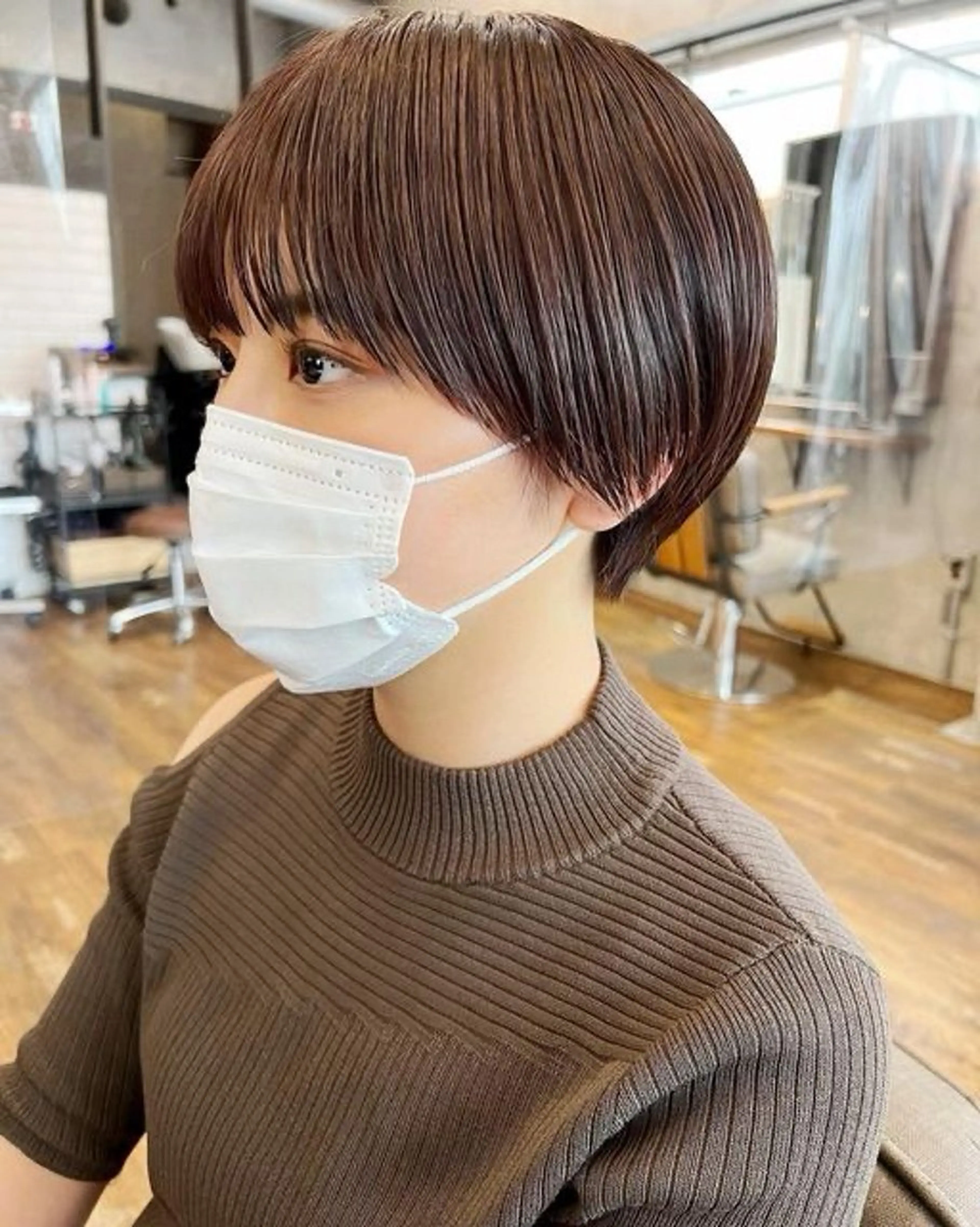 ショート カット無料内田 海香のヘアスタイル