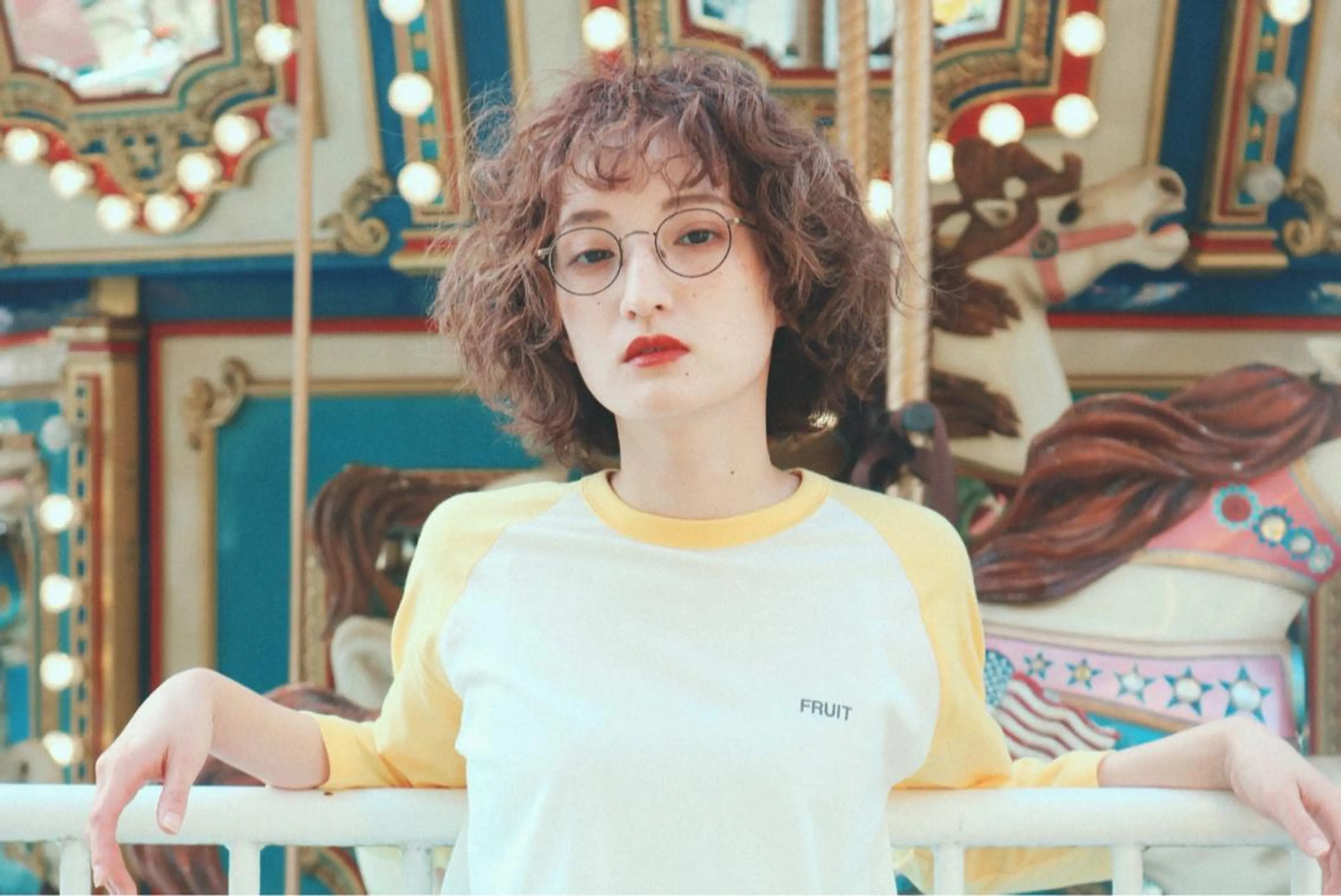 ショート カラー パーマ カット ヘアカラー パーマ トリートメント ooit 【オーイット】のヘアスタイル