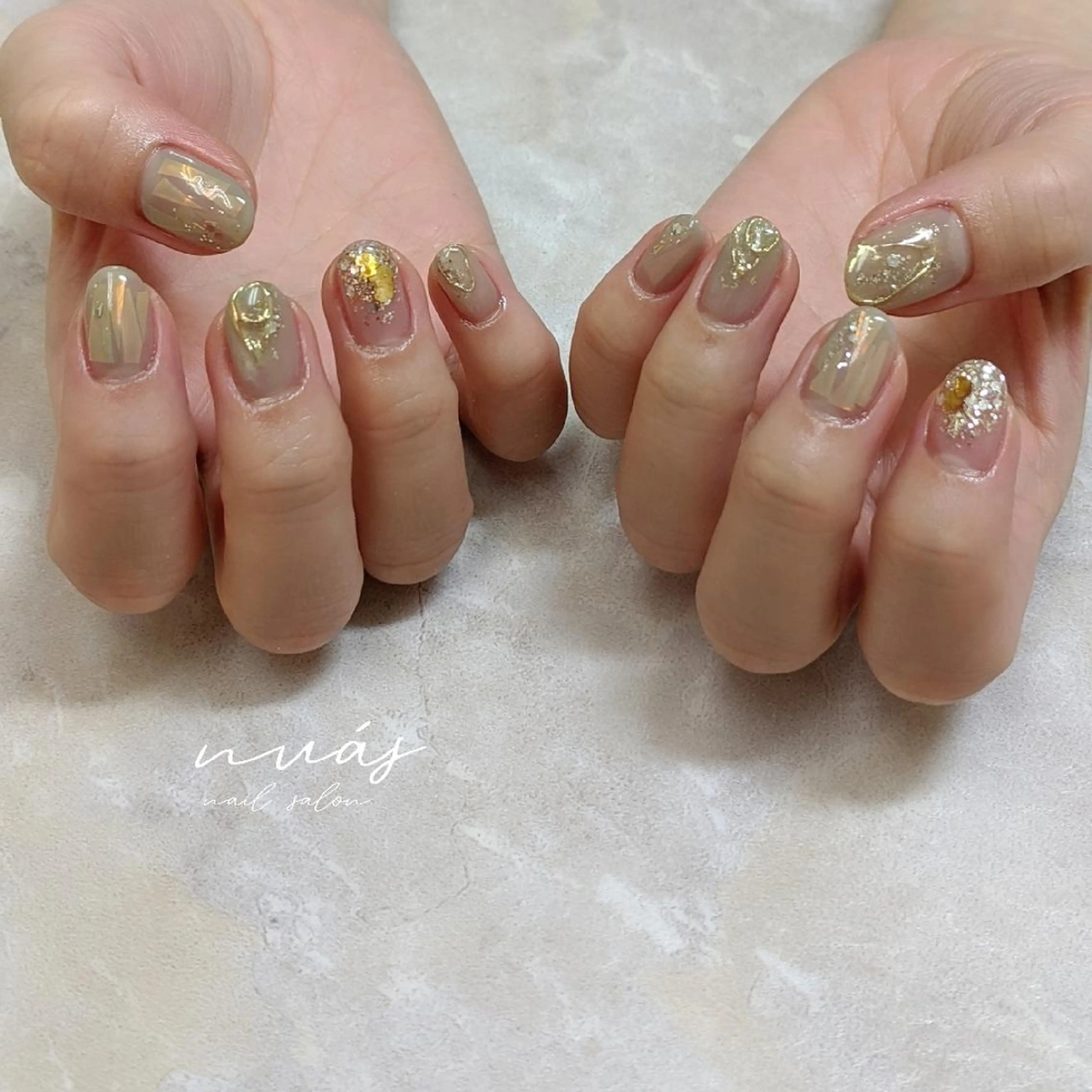 ネイル nuás nail & eyeのネイルデザイン