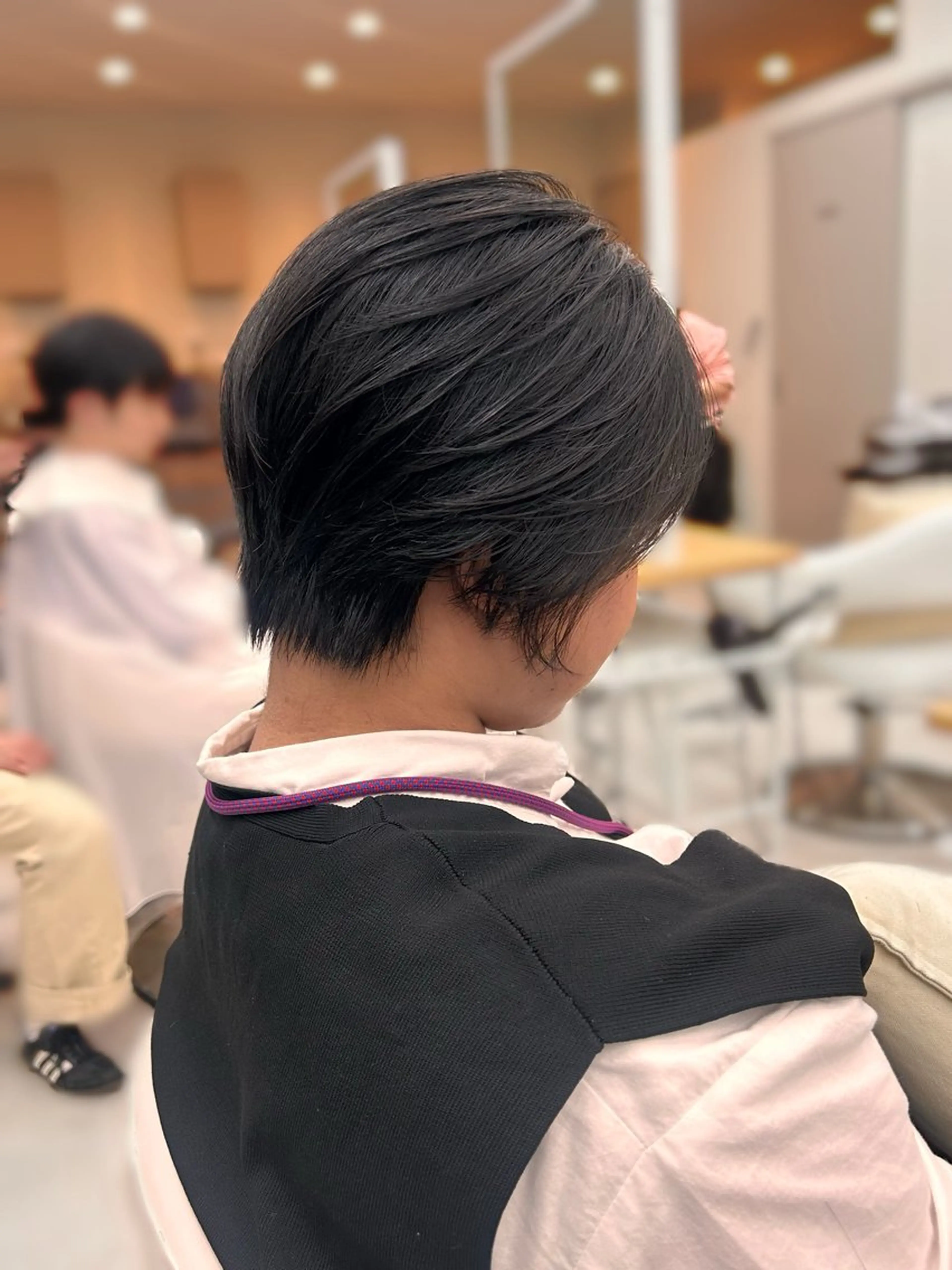 ショート カラー ショートボブ ボブ ショートヘア ミディアムヘア Chifumiのヘアスタイル