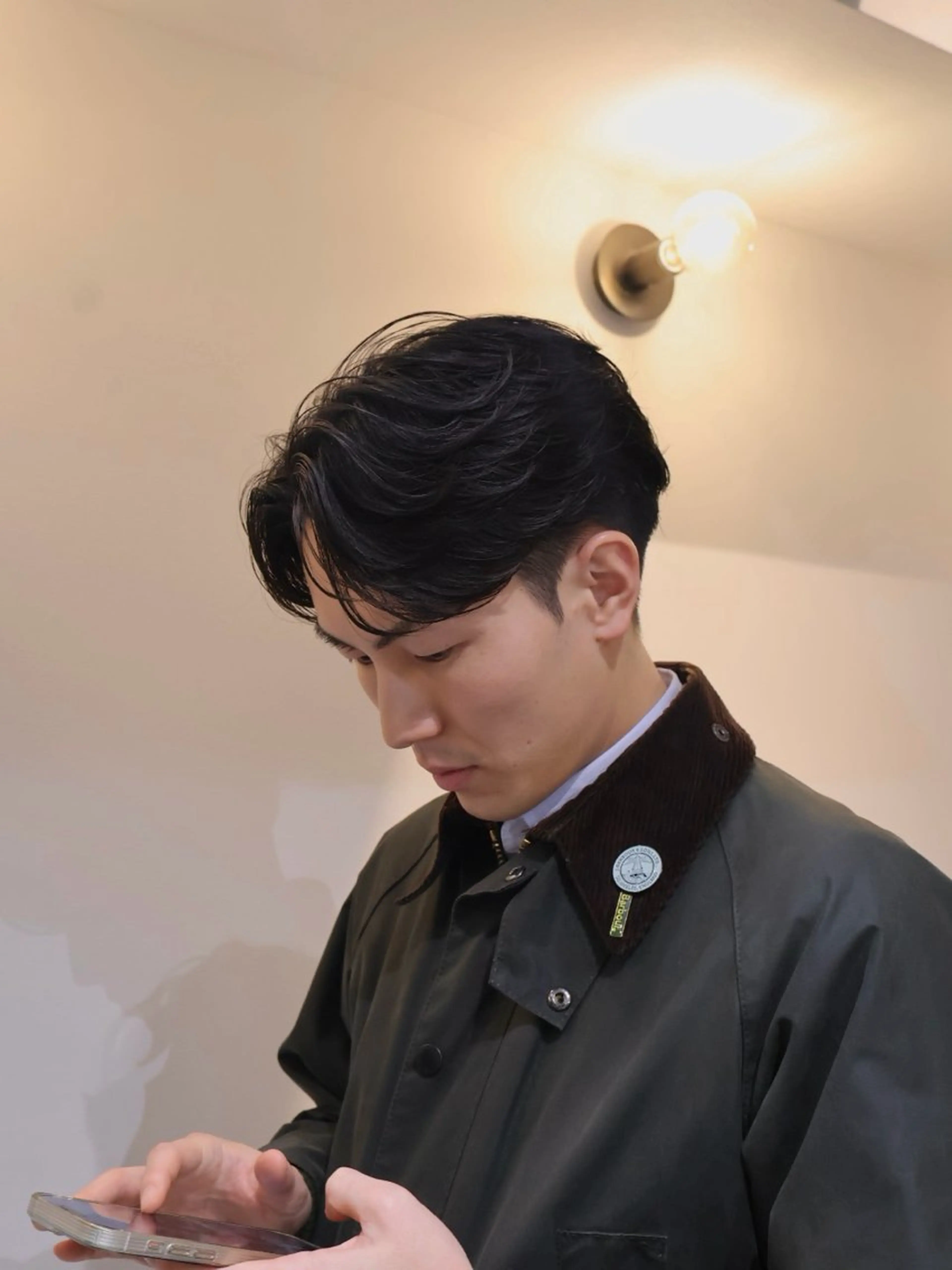 パーマ メンズ 大阪茶屋町 メンズカット関田拳のヘアスタイル