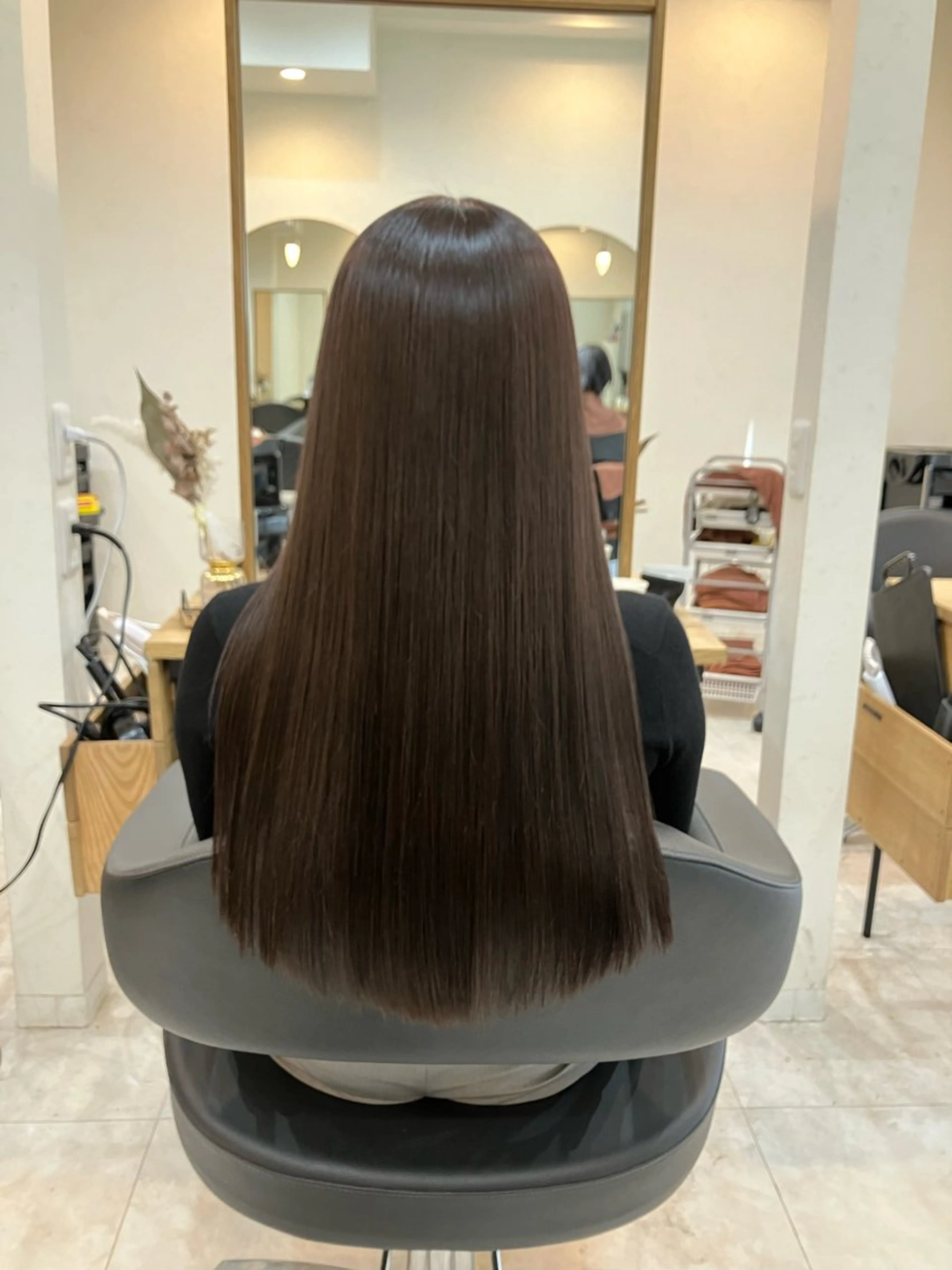 ロング 青野 銀河のヘアスタイル