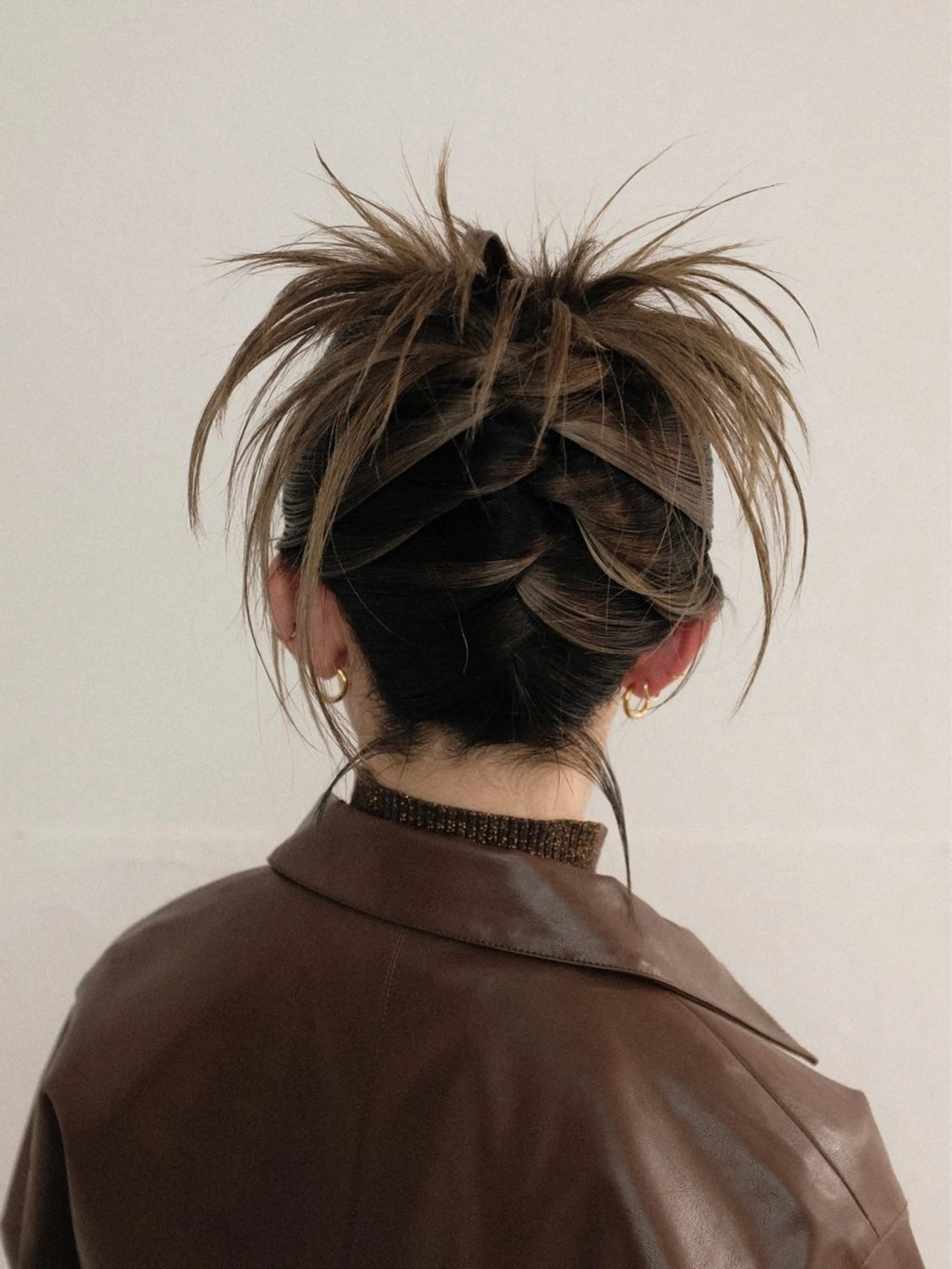 ミディアム ヘアアレンジ 🦠デザインカラー/ 魚瀬あおい🦠のヘアスタイル