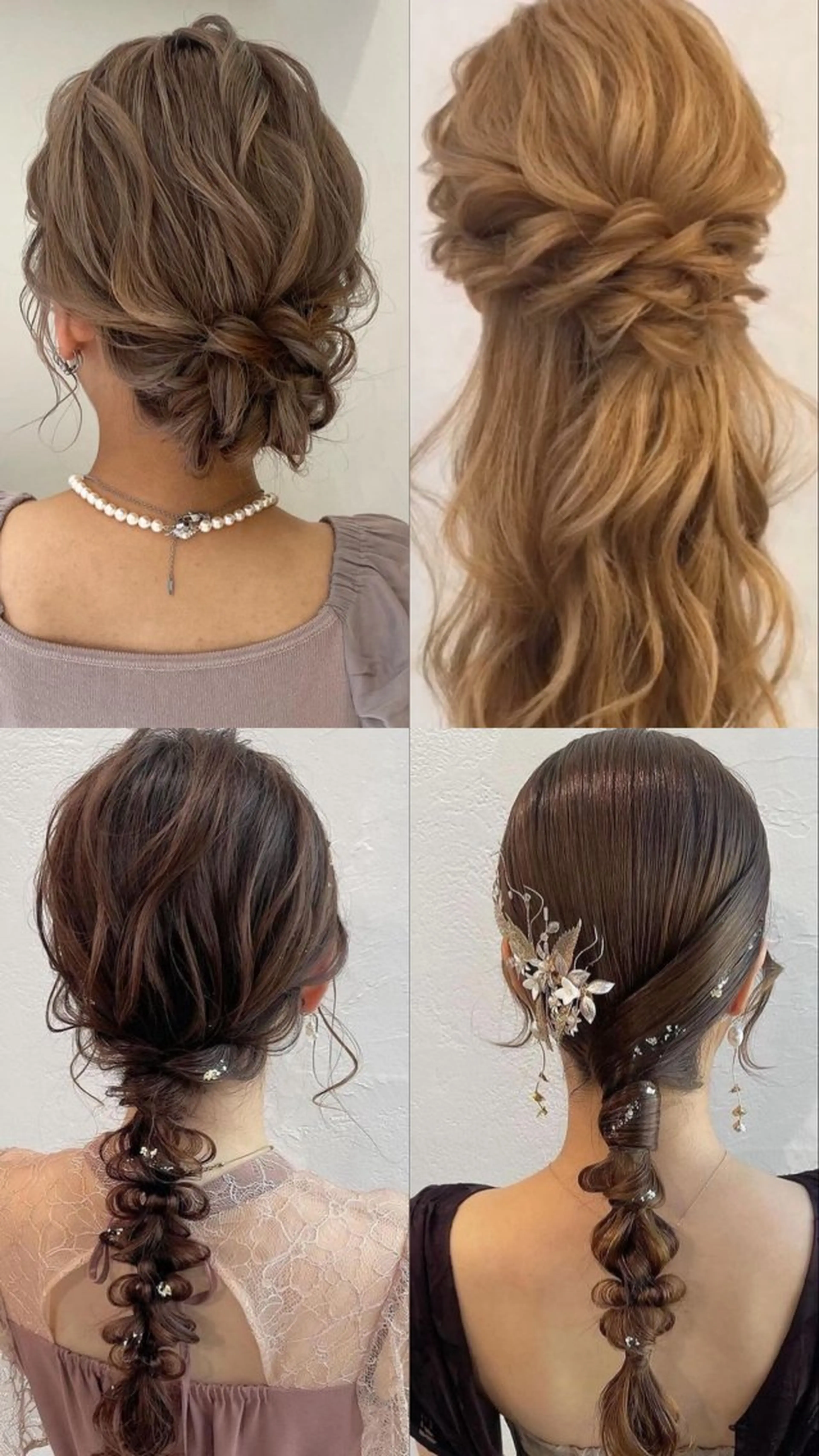 ヘアセットの写真