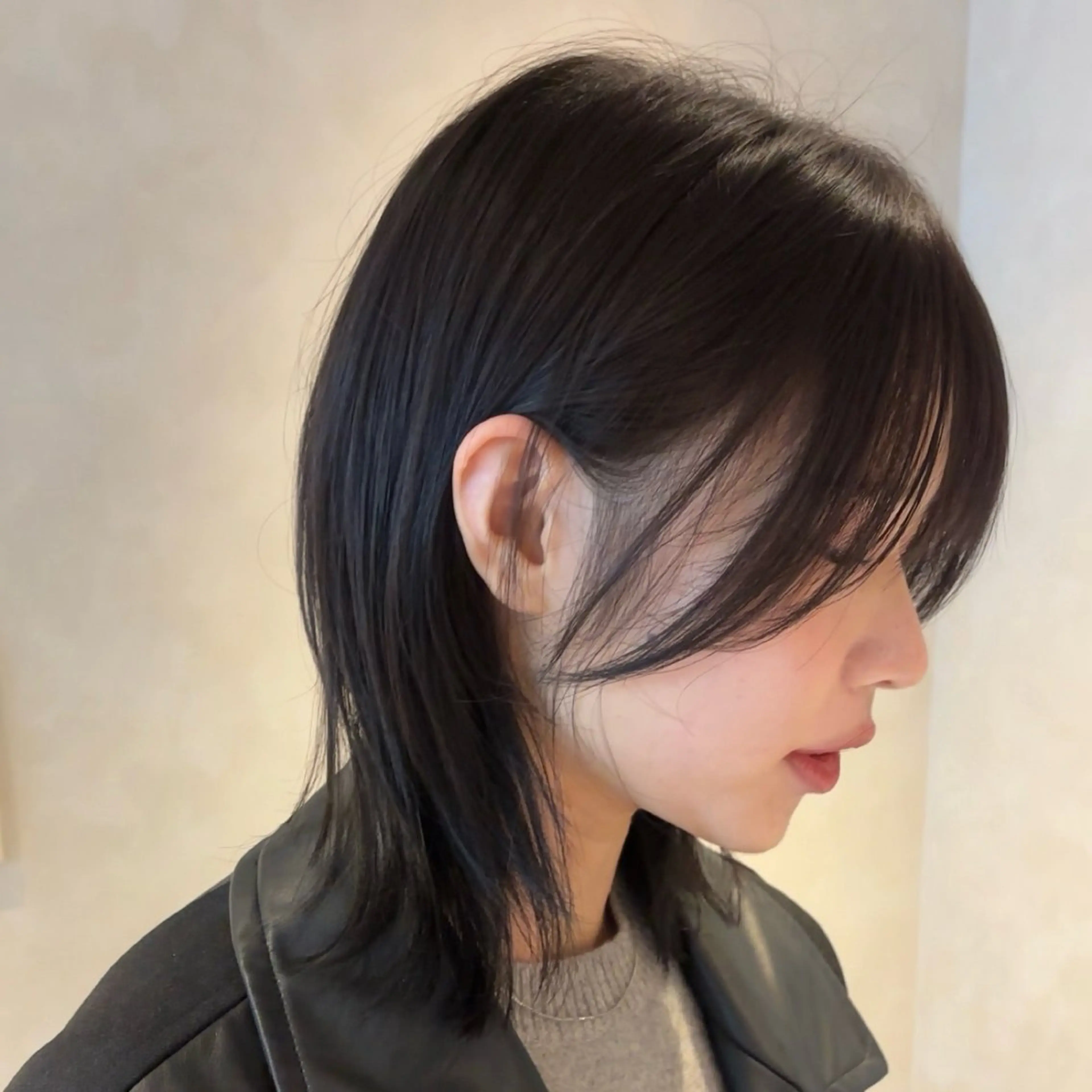 ミディアム カラー カット ヘアカラー トリートメント ウメダナオヤ/ くびれヘア✨のヘアスタイル