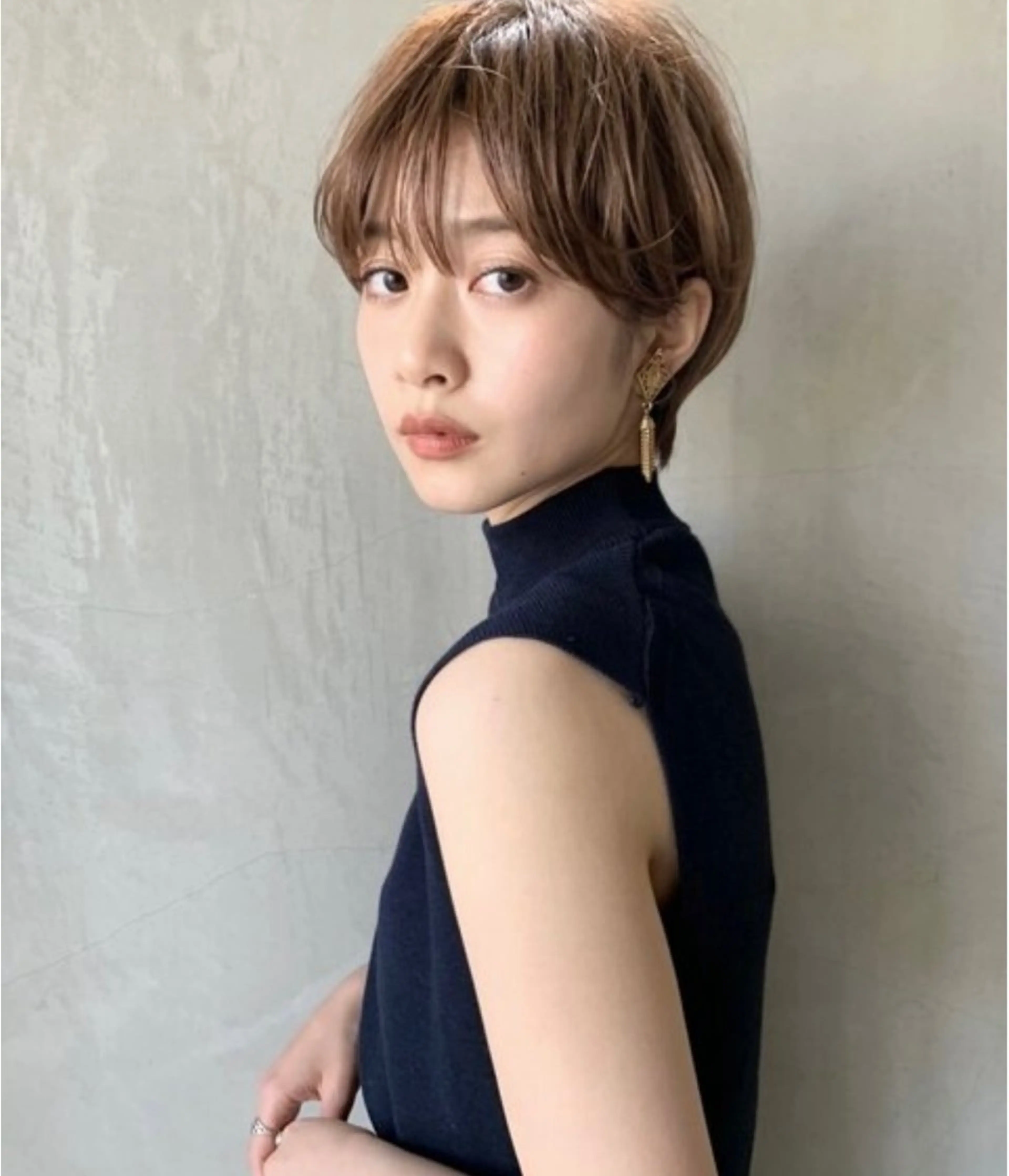 ショート 岡部 ひな/銀座のヘアスタイル