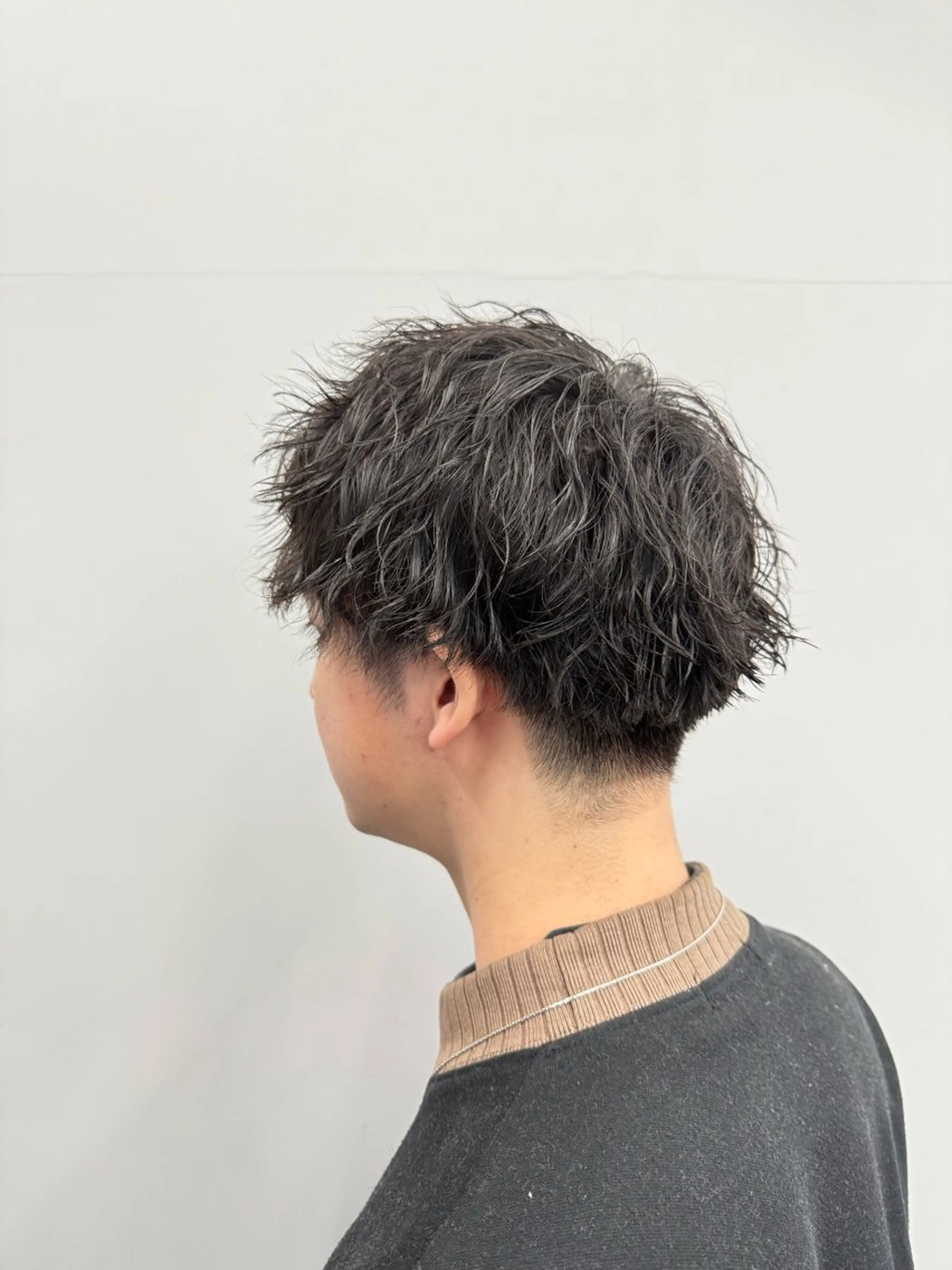 ショート パーマ メンズ メンズパーマ ツイストスパイラルパーマ スパイラルパーマ 坂本響 メンズカット/パーマのヘアスタイル