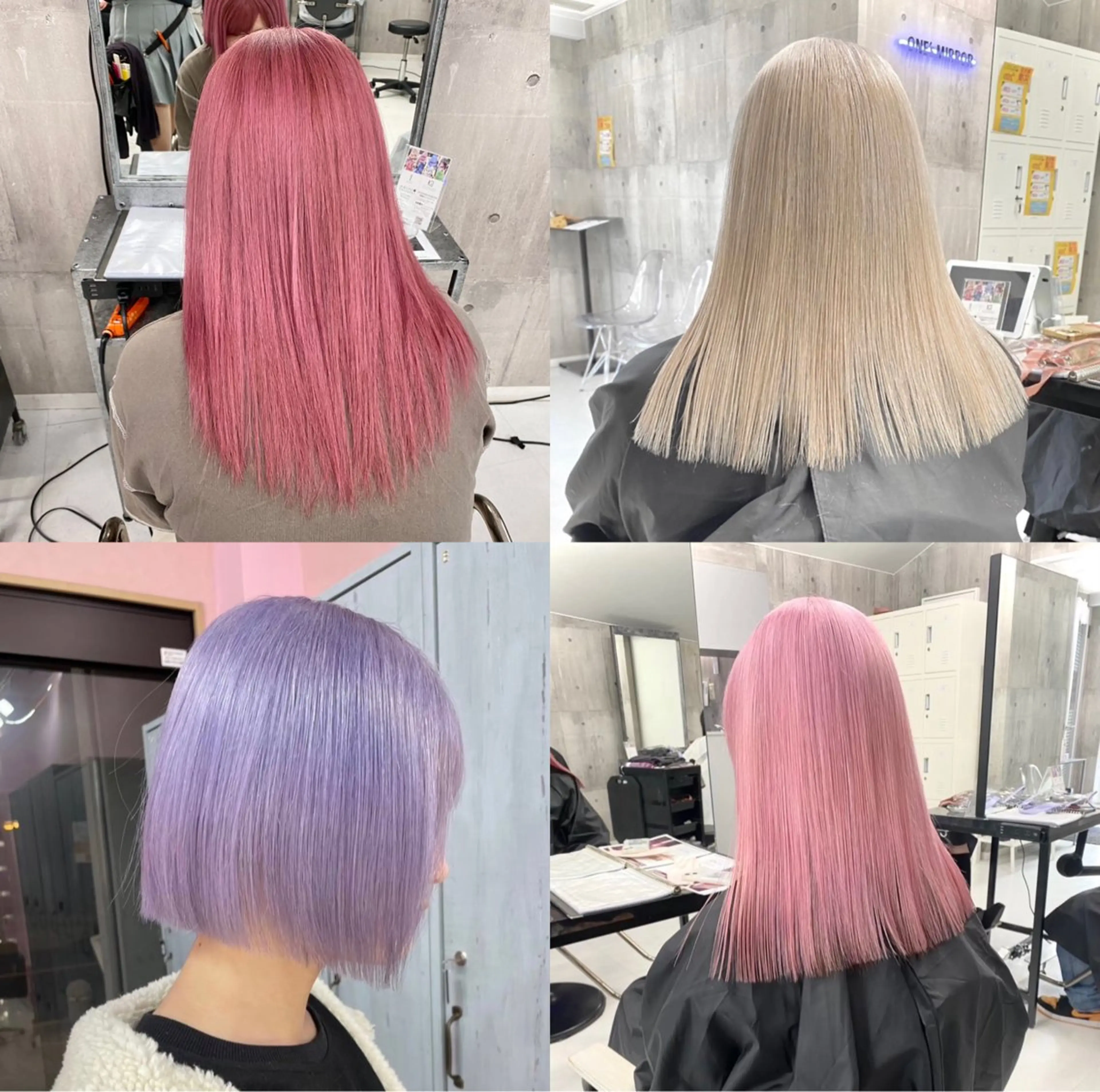 ロング カラー ヘアアレンジ メンズ ヘアカラー 🌈【🎀ヘアデザイ ナー🎀】✨ノン✨のヘアスタイル