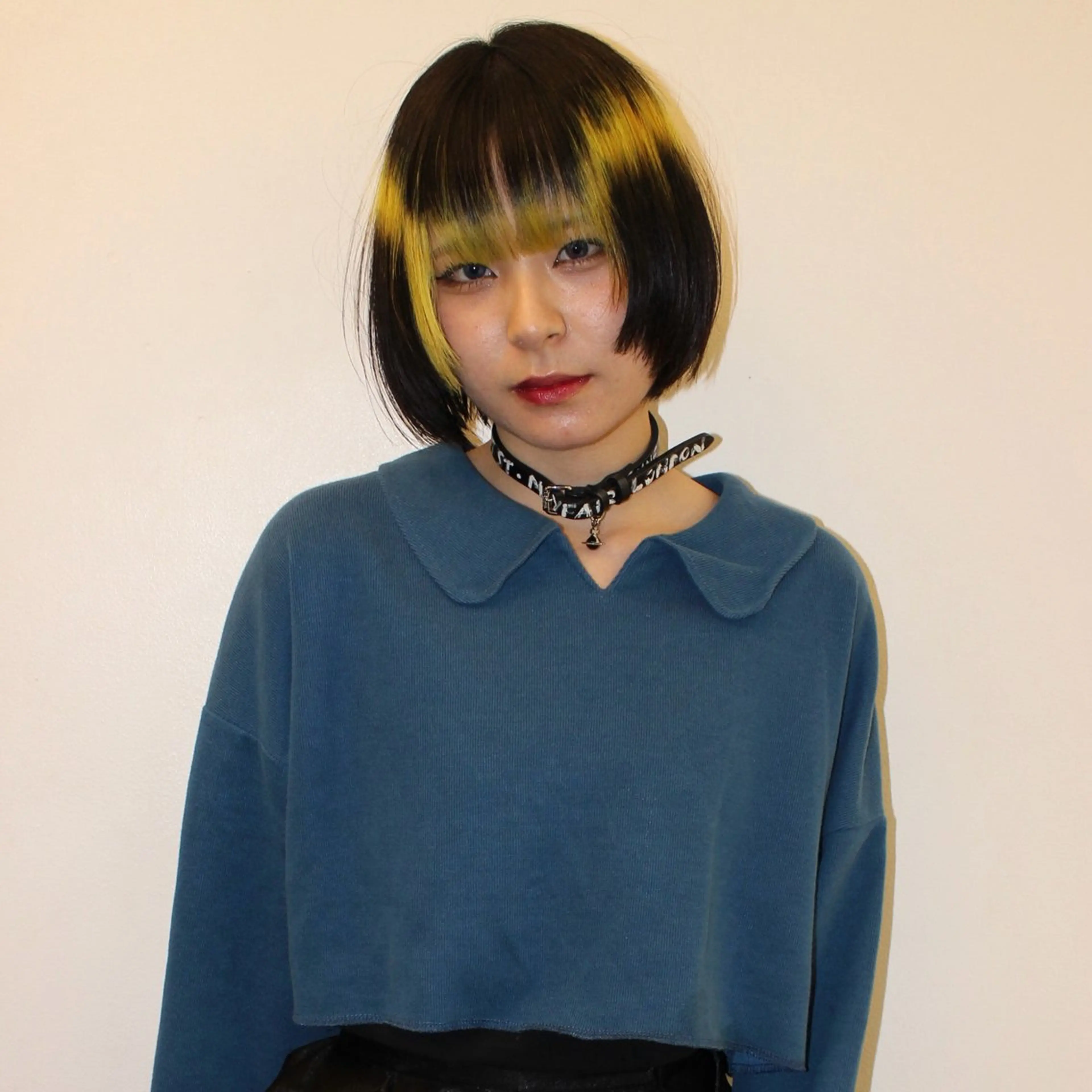 ショート カラー 顔周りデザイン/ ハイトーン/多田悠馬のヘアスタイル