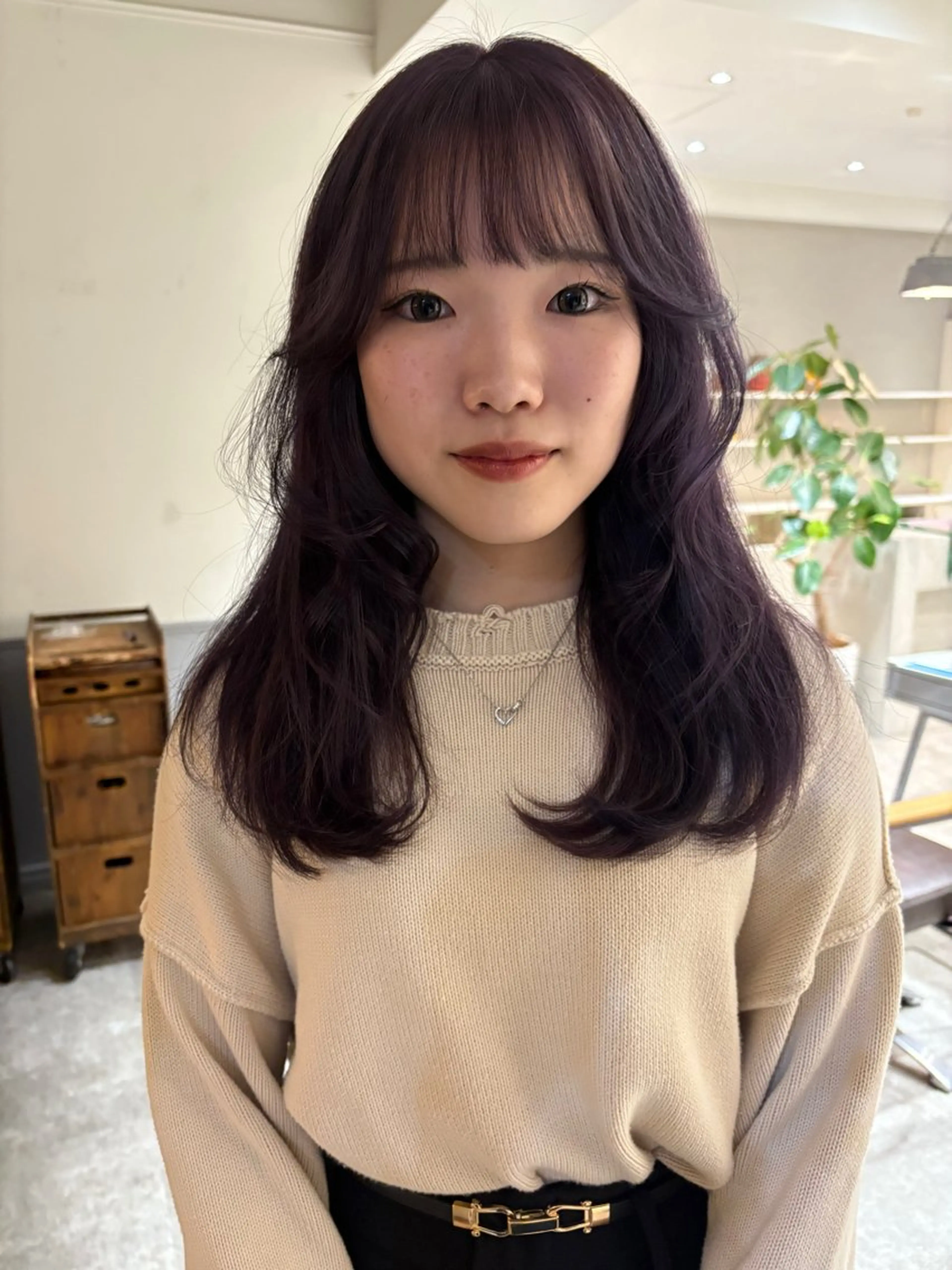 セミロング SIKI yuuna レイヤーカット🪽のヘアスタイル