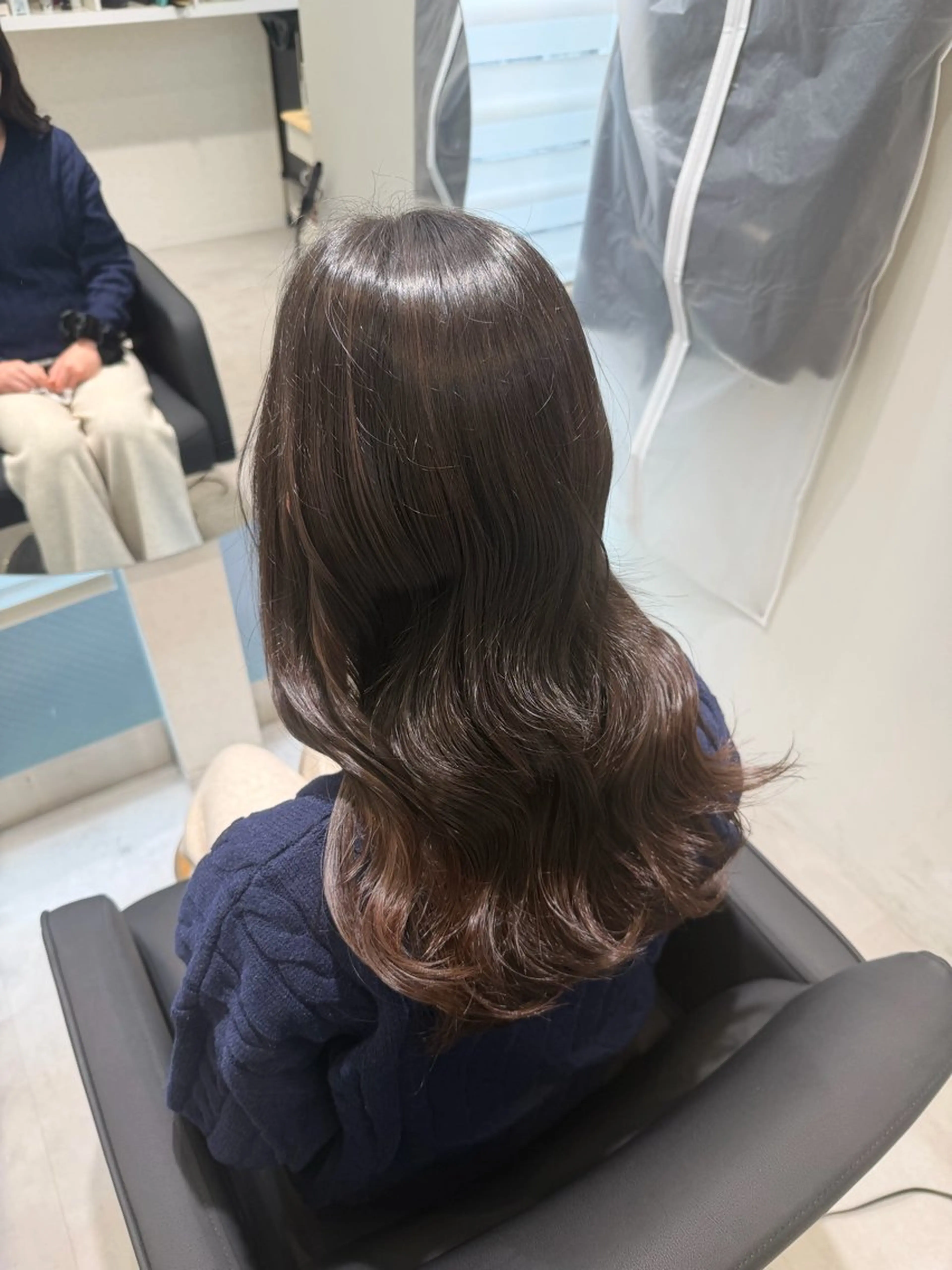 ロング カラー ヘアカラー トリートメント IENA髪質改善 honokaのヘアスタイル
