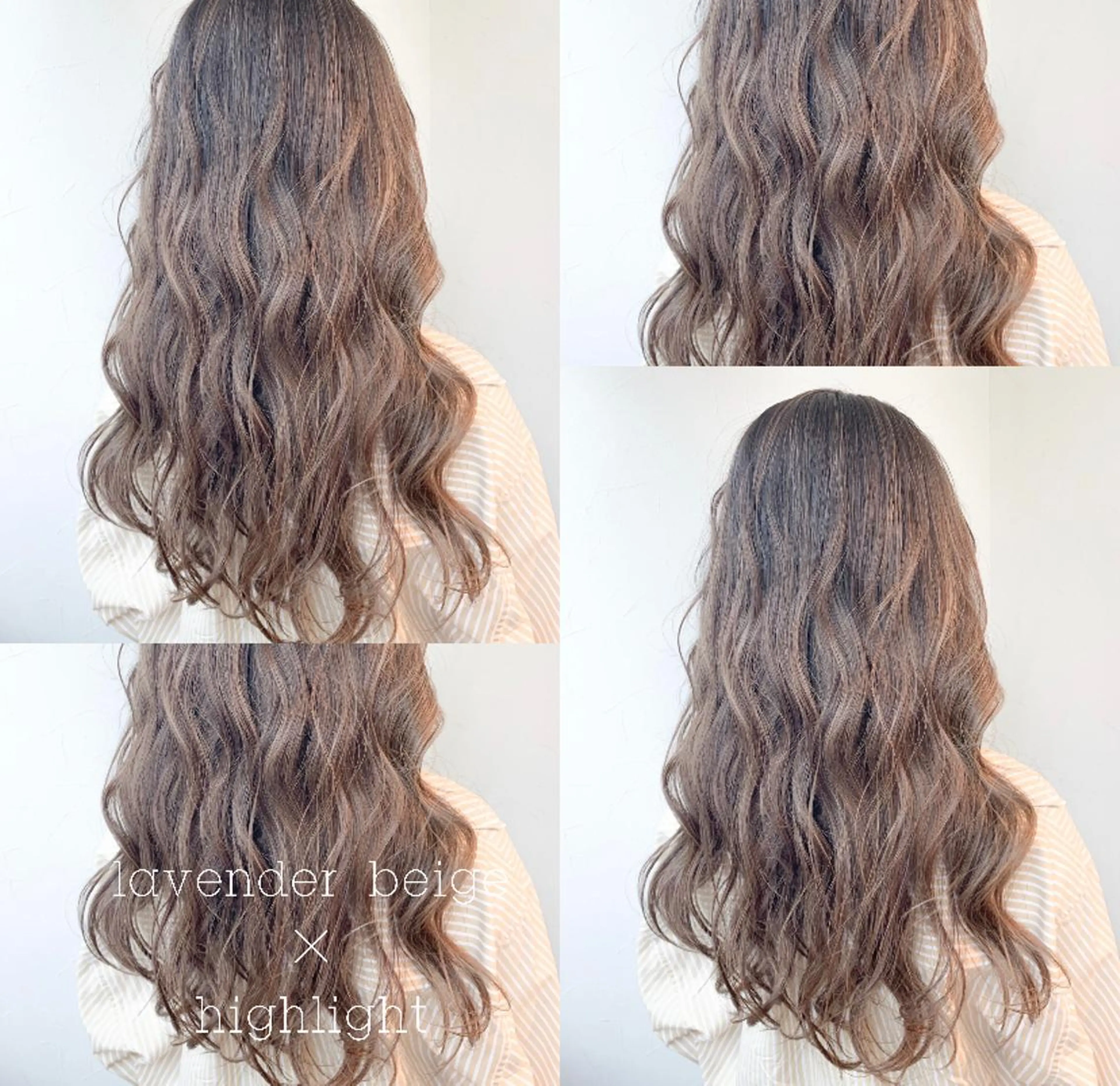 ロング カラー パーマ ヘアアレンジ キッズ ハイライトカラー ハイライト RIYA❤︎ Aujuaソムリエのヘアスタイル