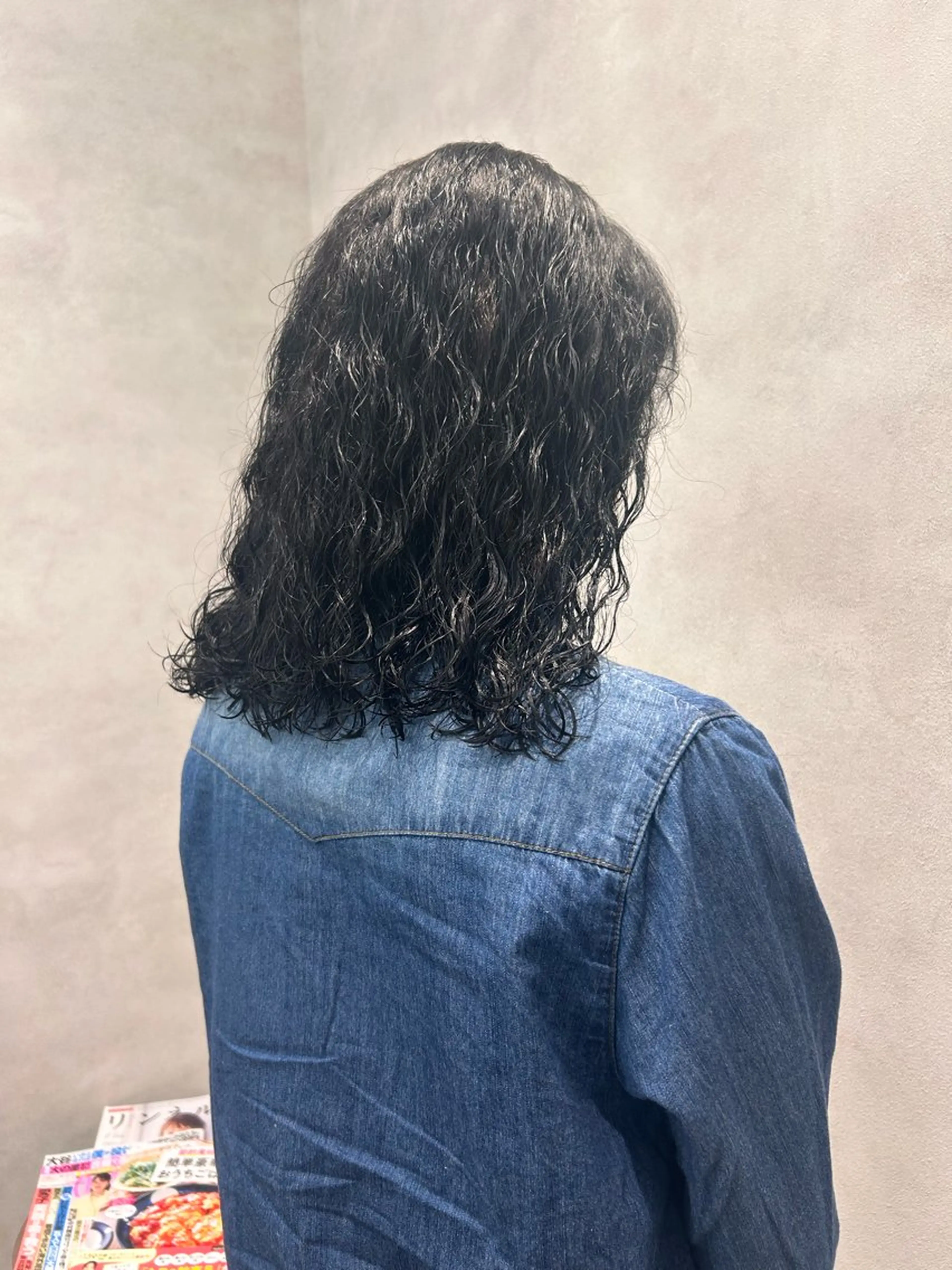 セミロング パーマ セミロングパーマ スパイラルパーマ カット パーマ 🍎玉寄 里帆 （タマヨセ リホ）のヘアスタイル