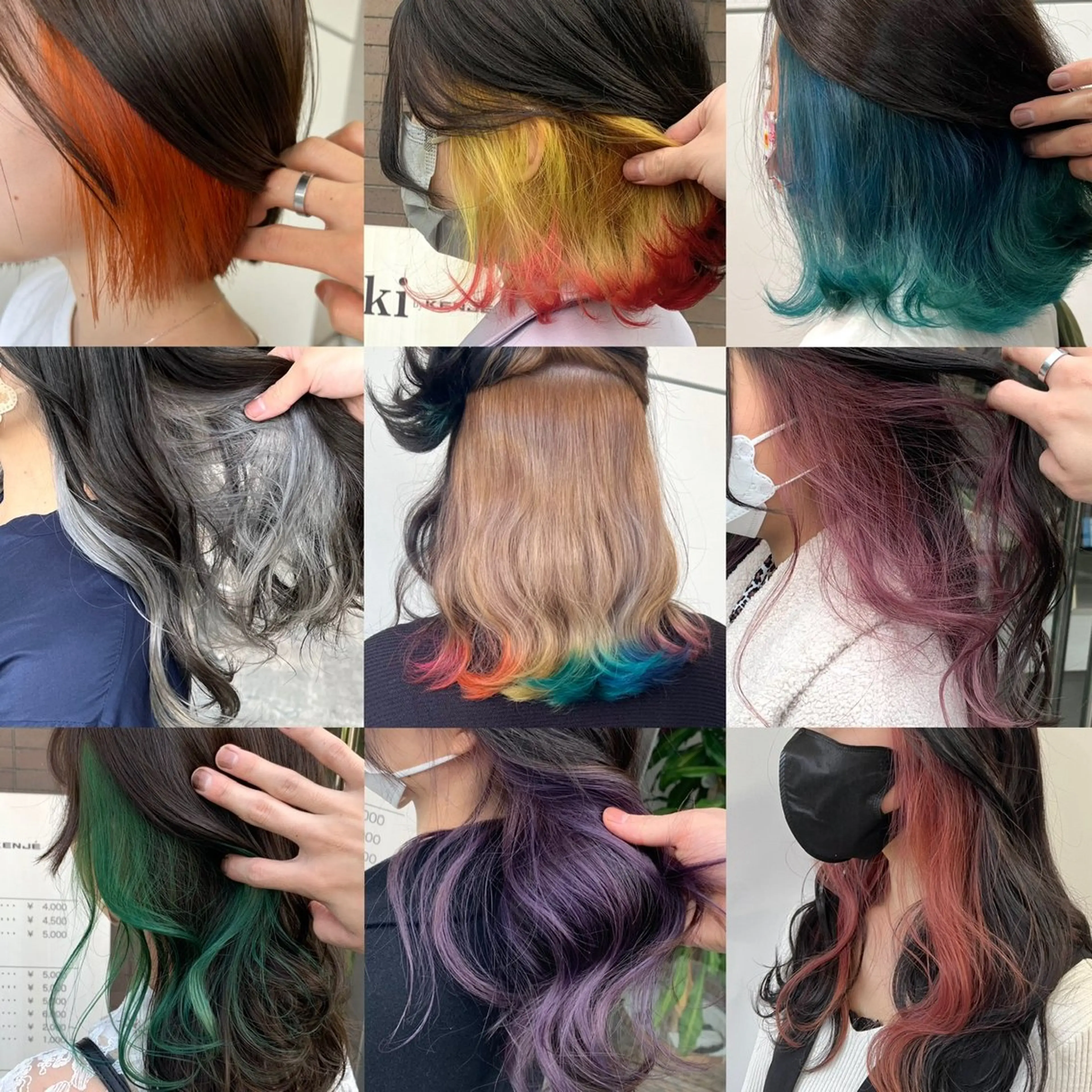 【平日限定クーポン🉐】インナーブリーチ＆オンカラー＆トリートメント¥17000→¥11900春休み、卒業旅行前に♪の写真