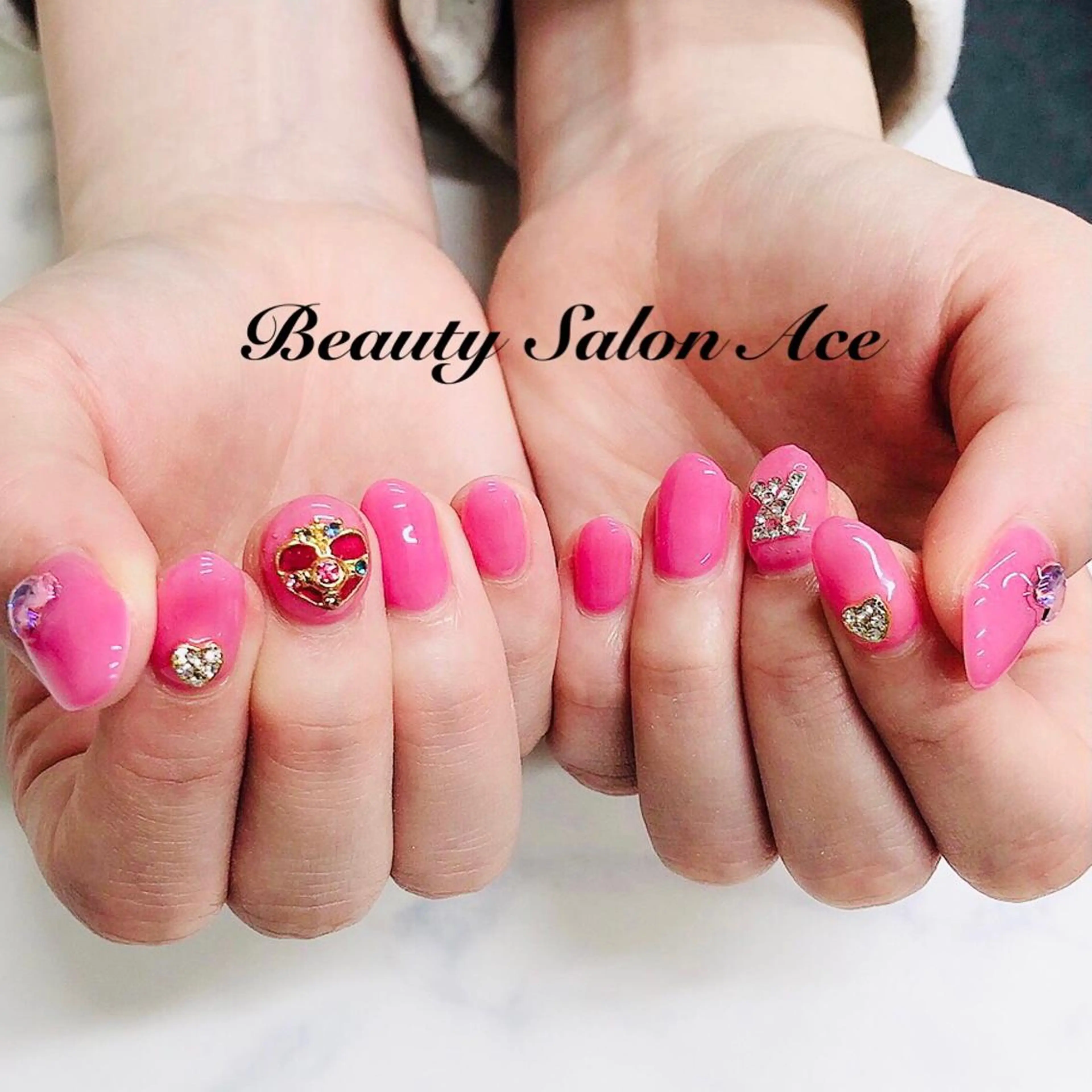 ネイル アートネイル ジェルネイル ワンカラーネイル 池袋フィルイン Ace♡Nailのネイルデザイン