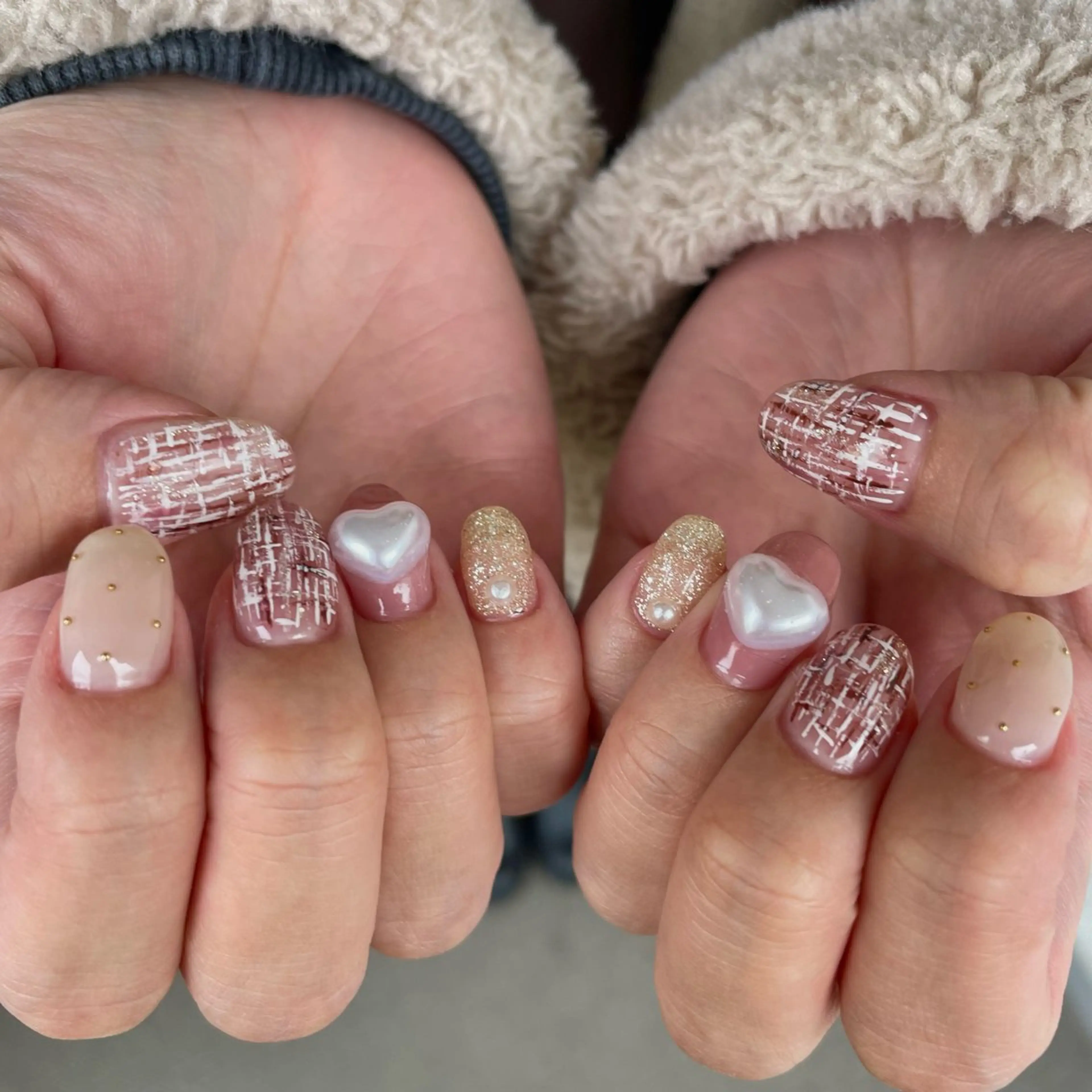 ネイル ハンドネイル カメレオン京橋🌻 草葉由佳のネイルデザイン