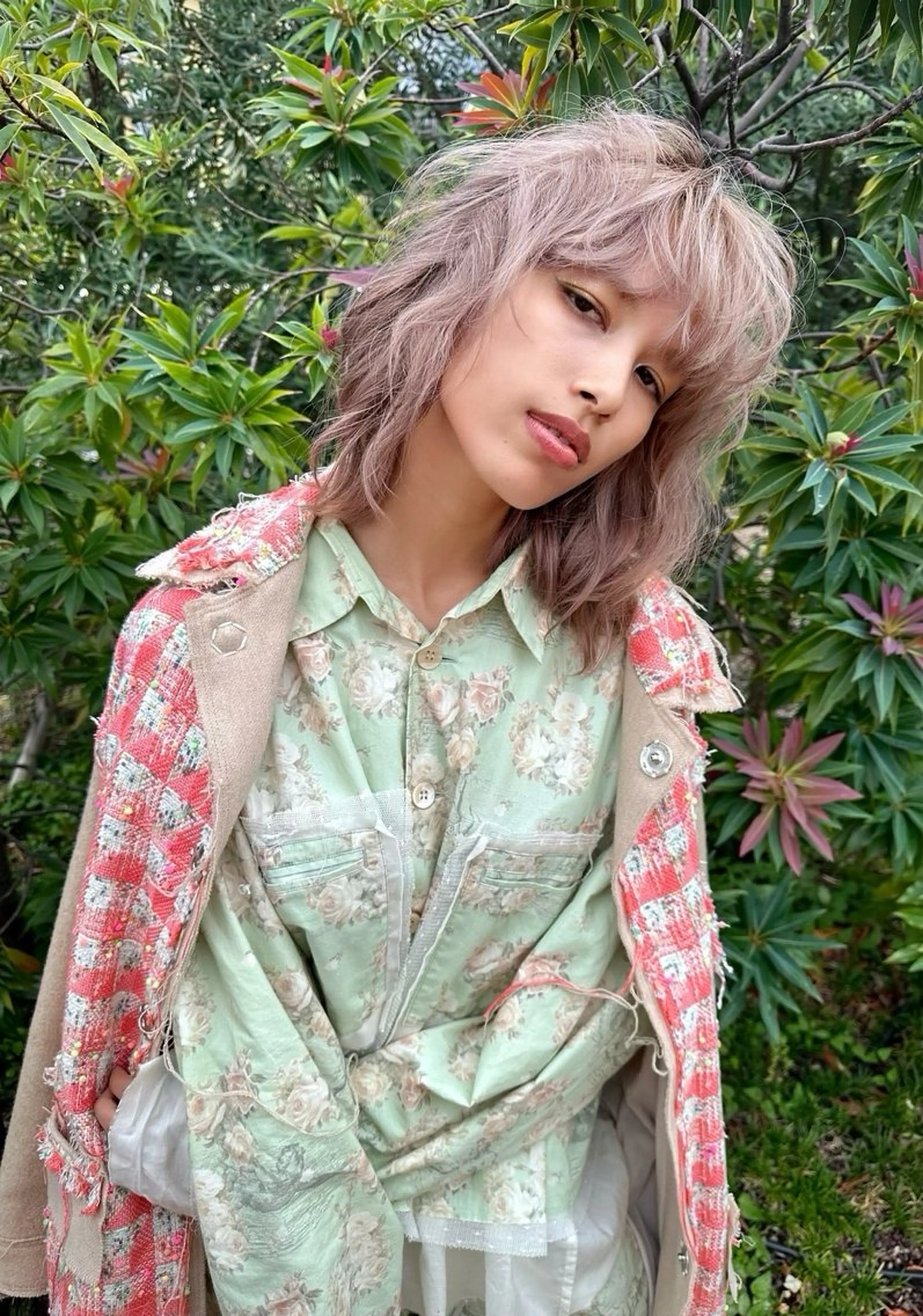 カラー airi໒꒱·゚ /デザインカラーのヘアスタイル