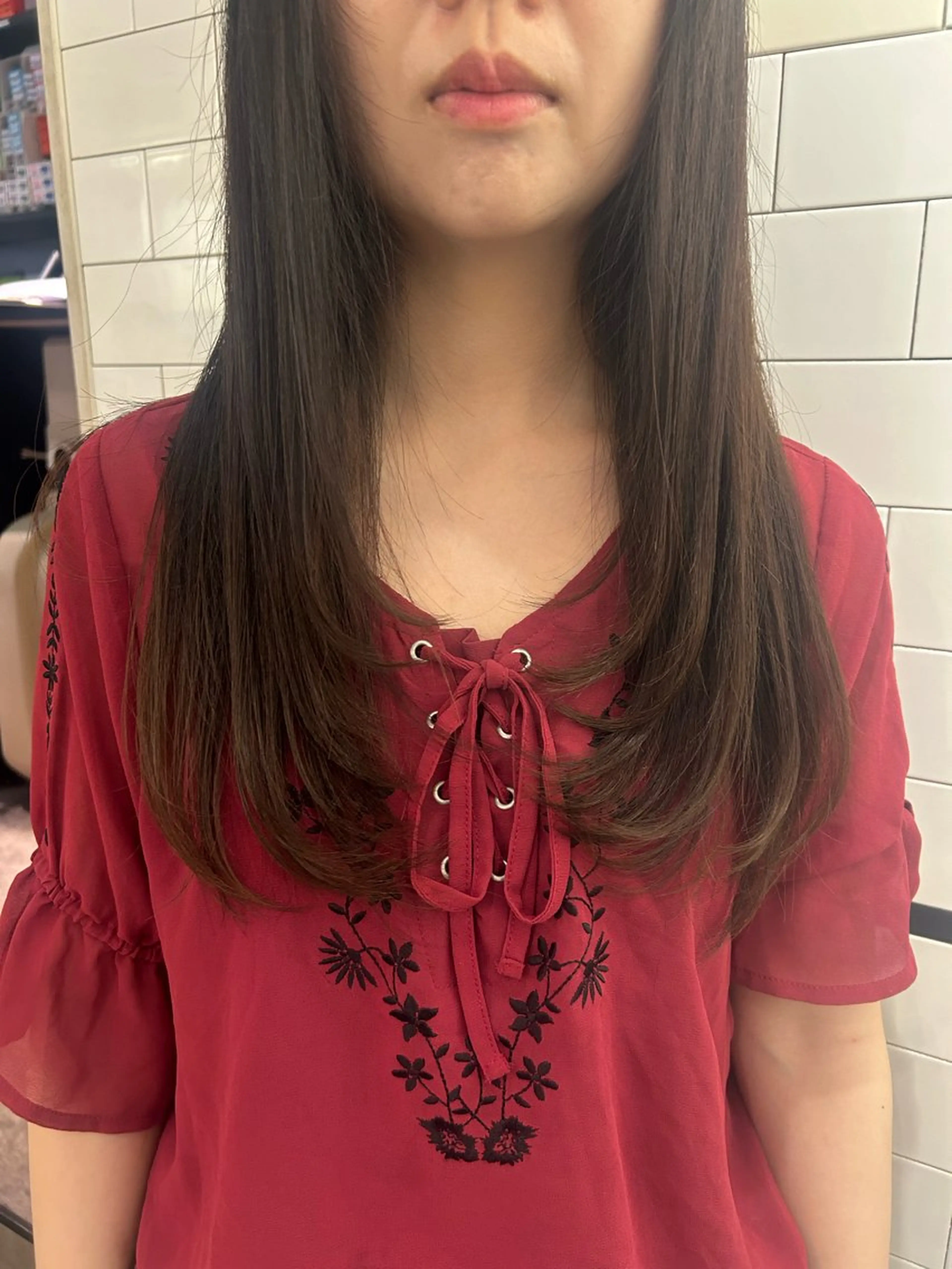 セミロング レイヤーカット ITbyALBUM藤沢店所属・IT by ALBUM立川のヘアスタイル