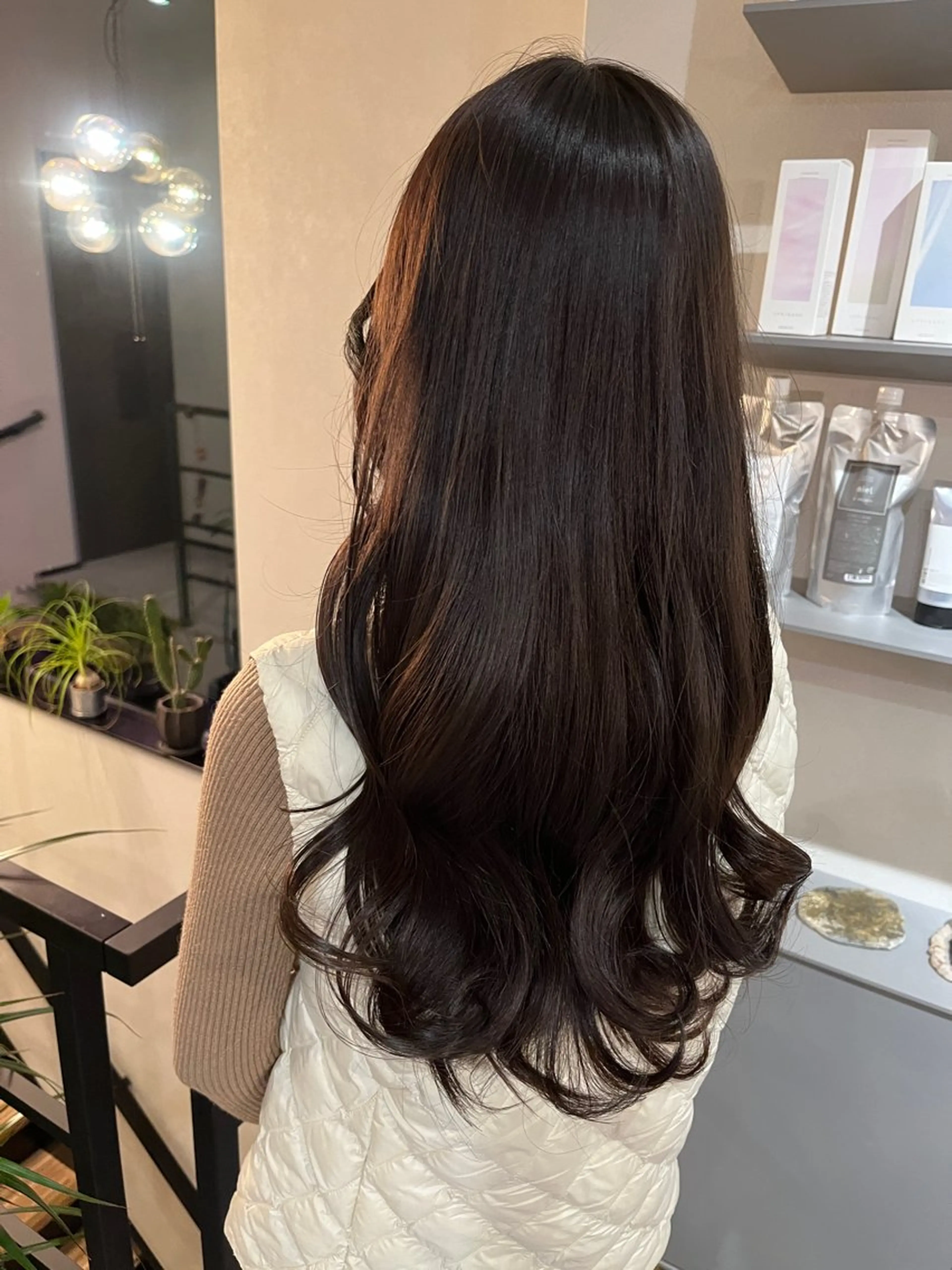 ロング カラー カット ヘアカラー 🫧透明感カラー🫧 SHINSEIのヘアスタイル