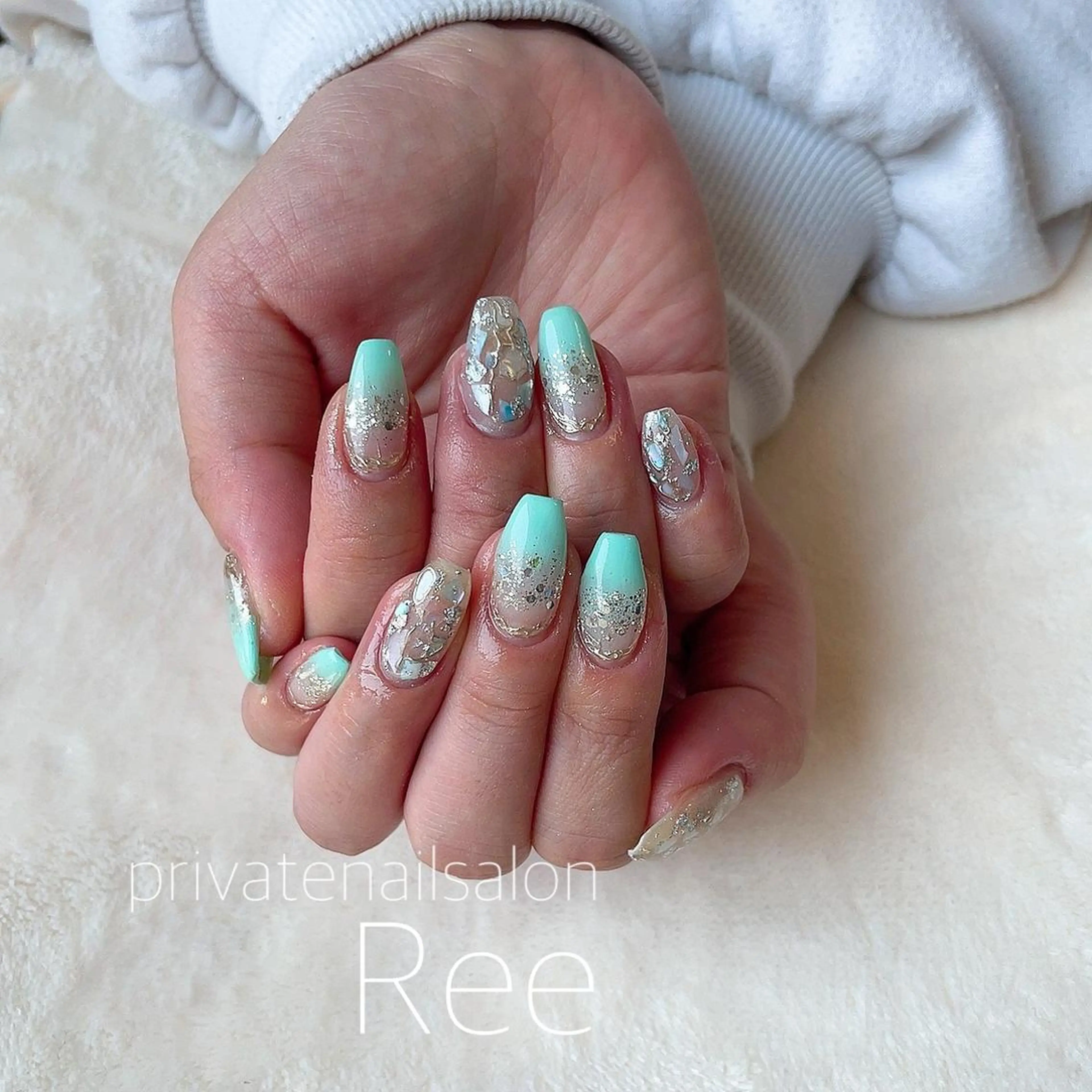 ネイル 知花 梨花のネイルデザイン