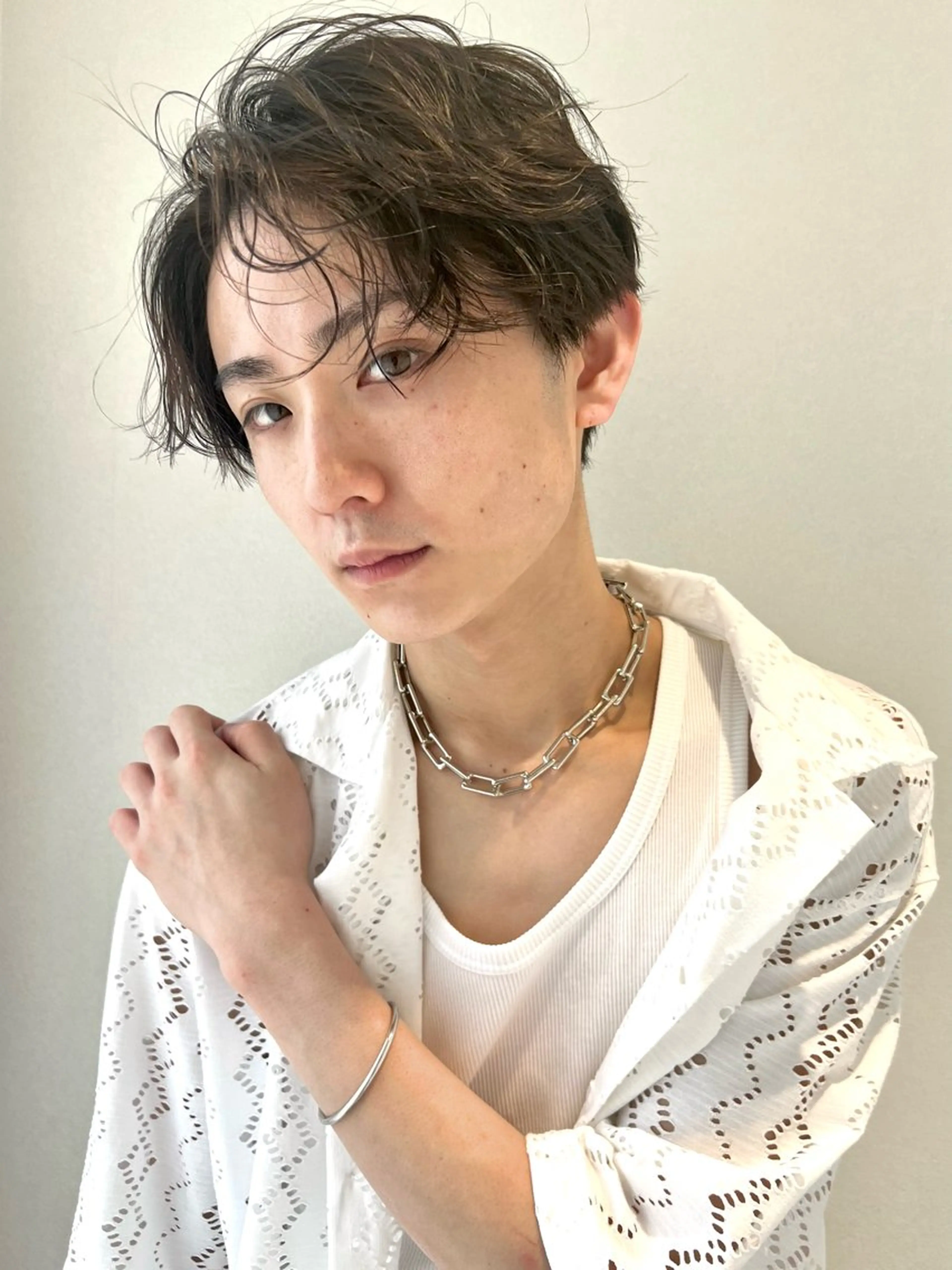 ショート カット ヘアセット FERIA fam 小林勇太のヘアスタイル