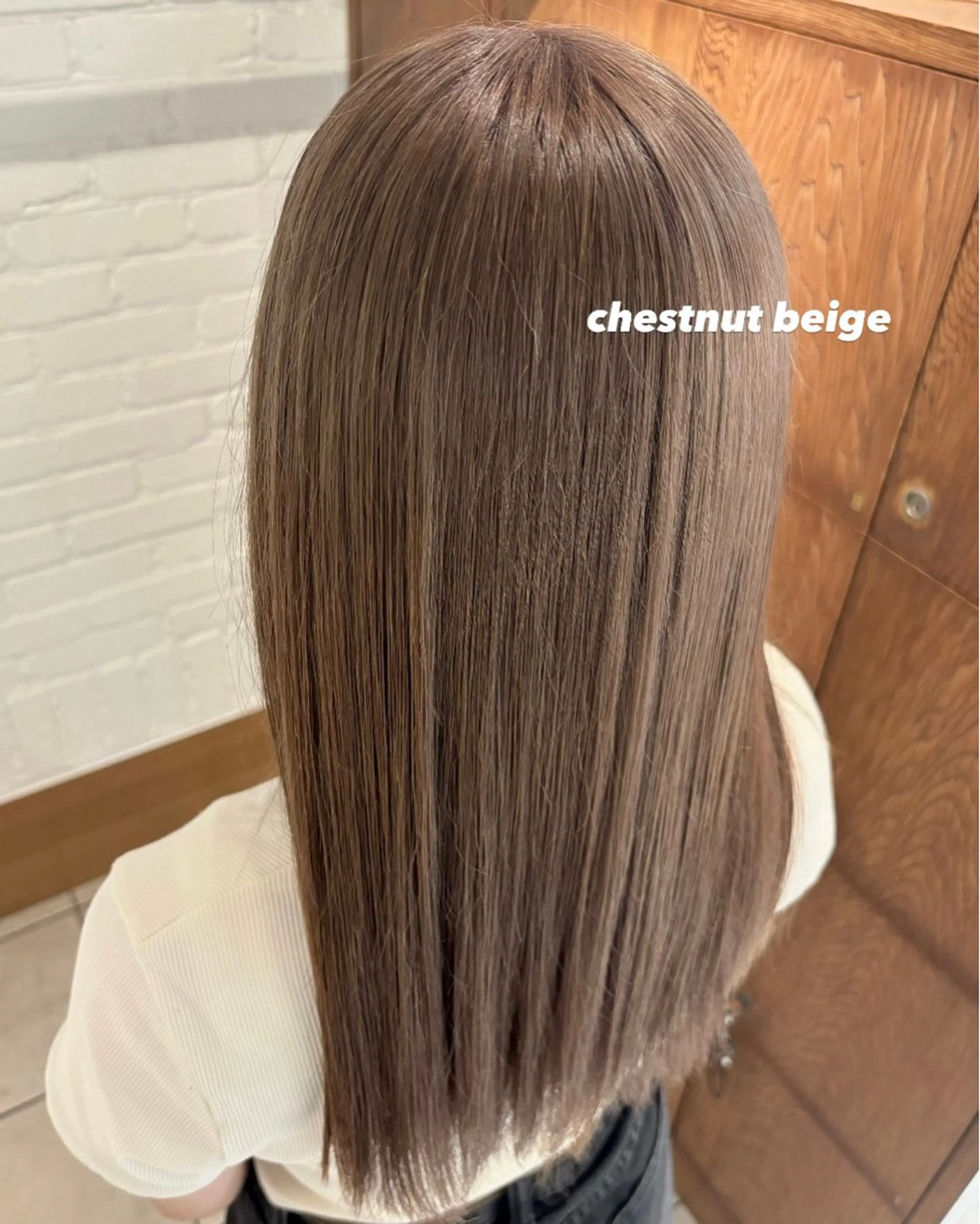 カット＋ケアブリーチ＋オージュアトリートメントの写真