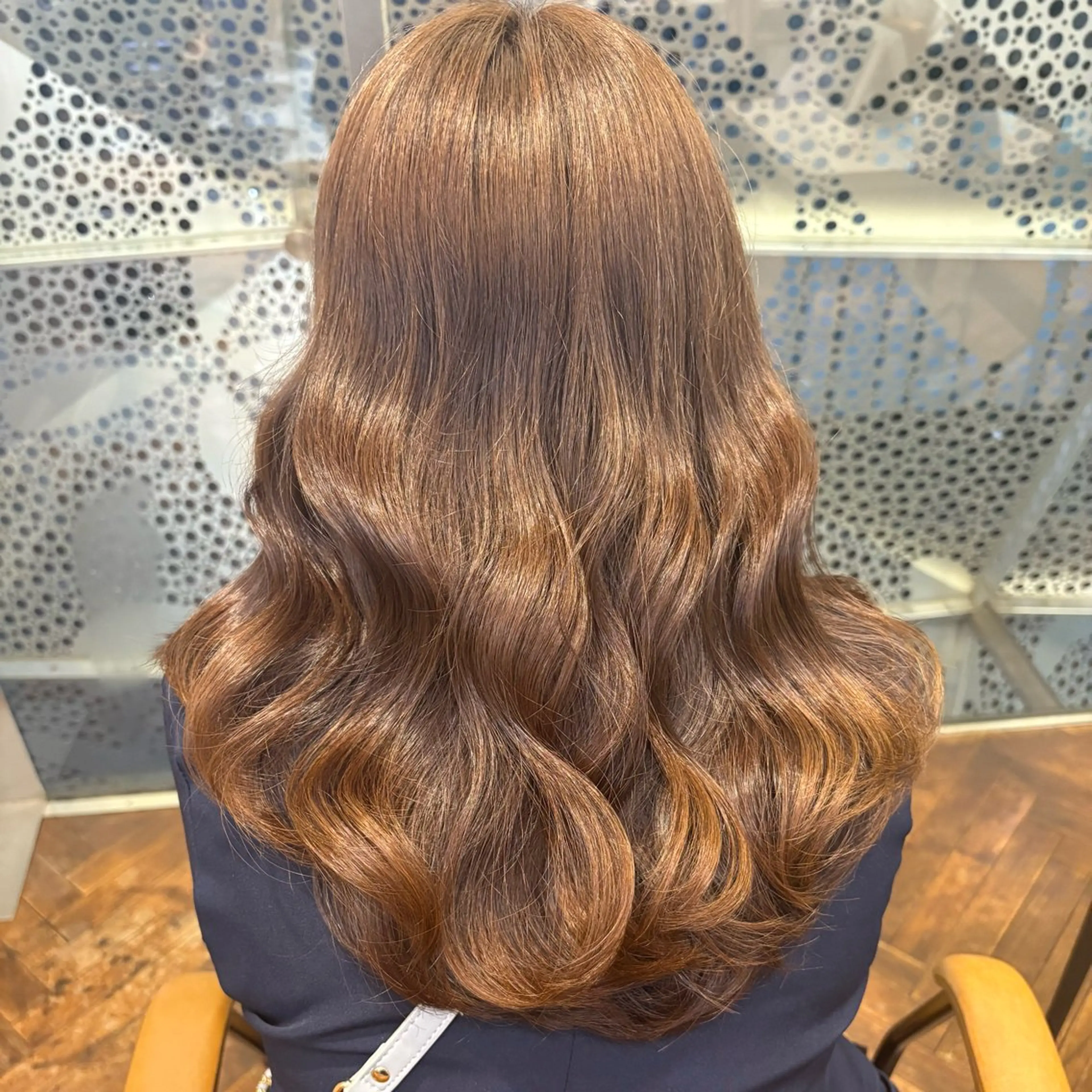 ロング 韓国風ヘア 中嶋偲月🌙 艶カラー/縮毛矯正のヘアスタイル