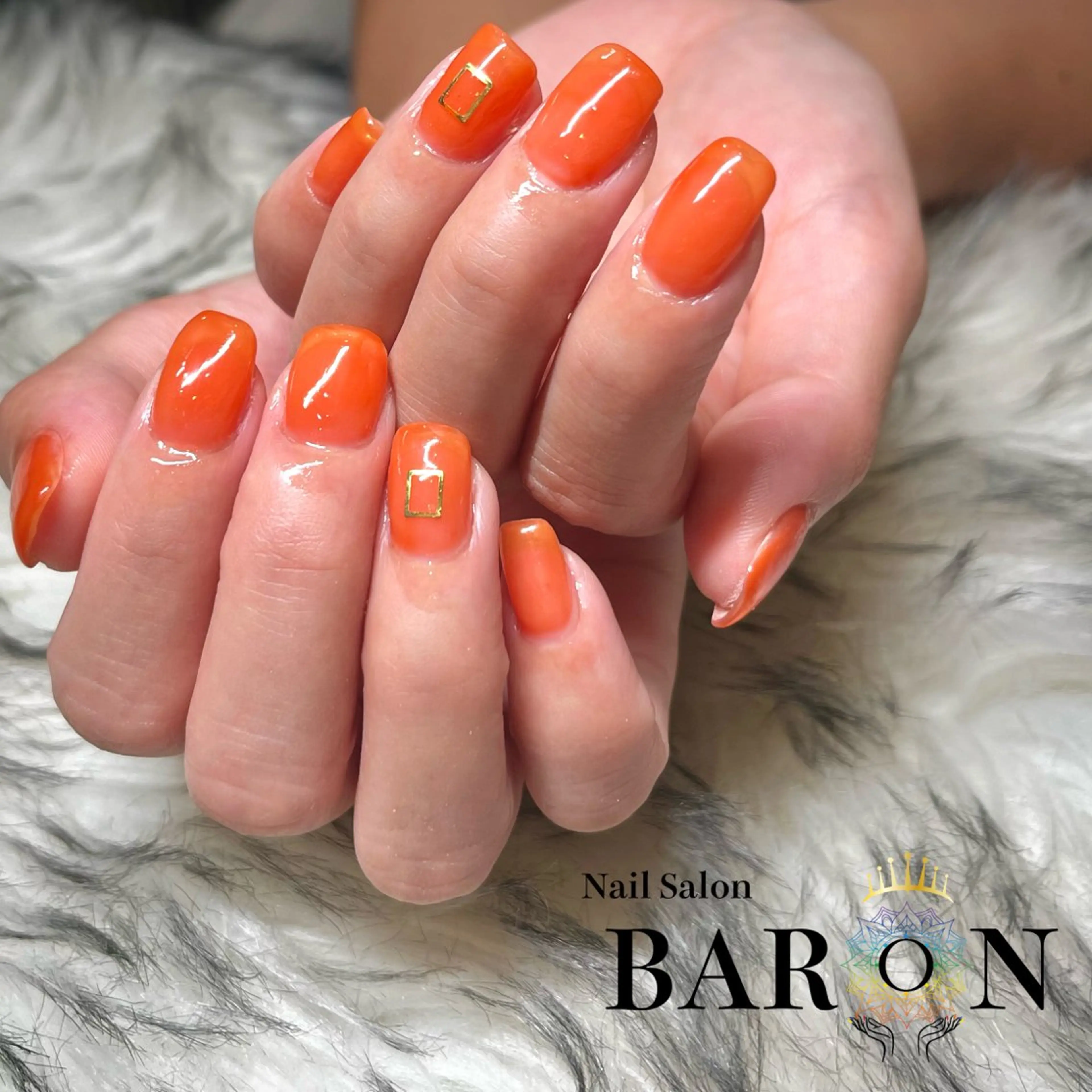 ネイル ハンドネイル ☆SAKI☆ BARON 店長のネイルデザイン